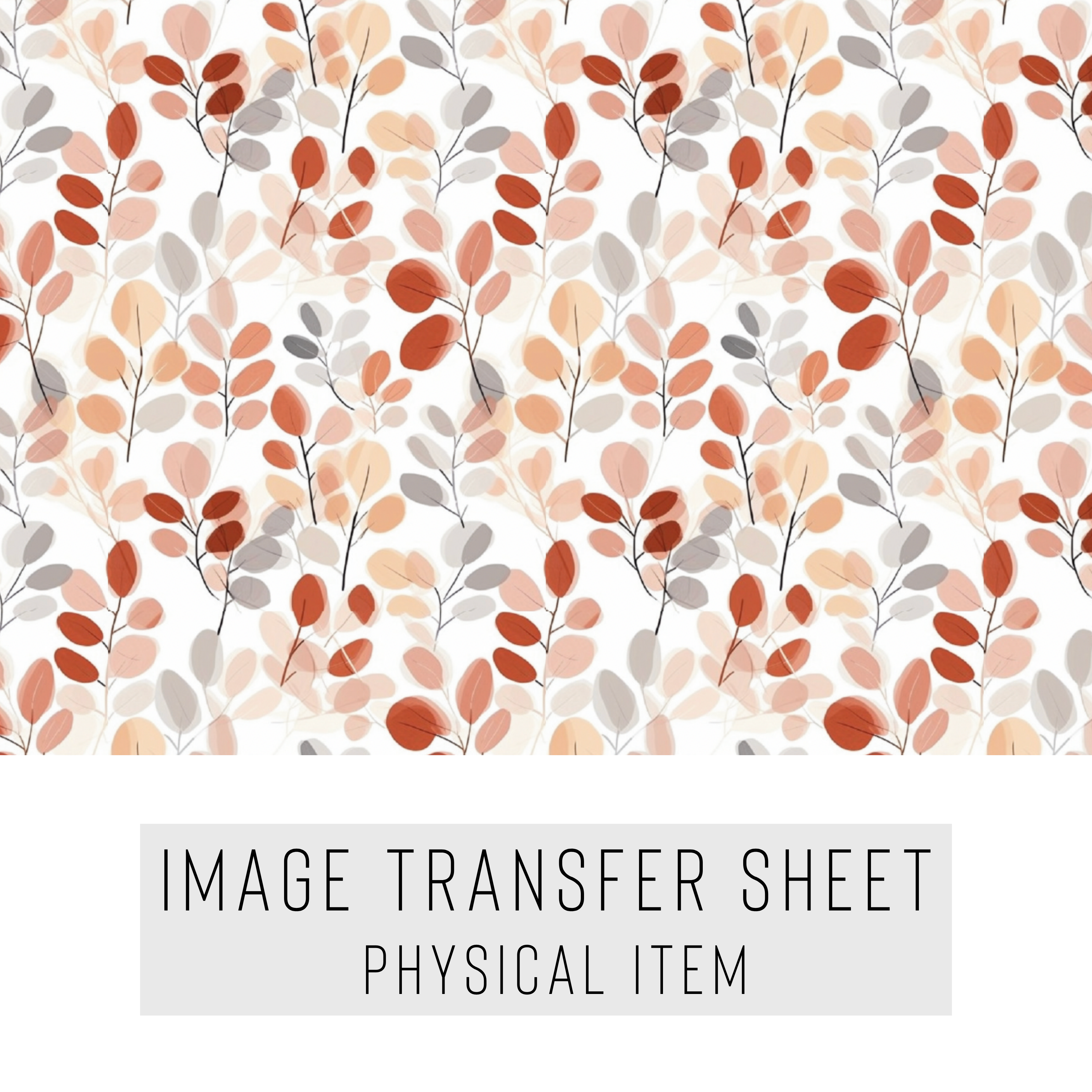 High quality water-soluble transfer paper applied on polymer clay, vibrant detailed pattern
