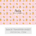 Papier transfert pour pâte polymère – Feuille hydrosoluble TP-455