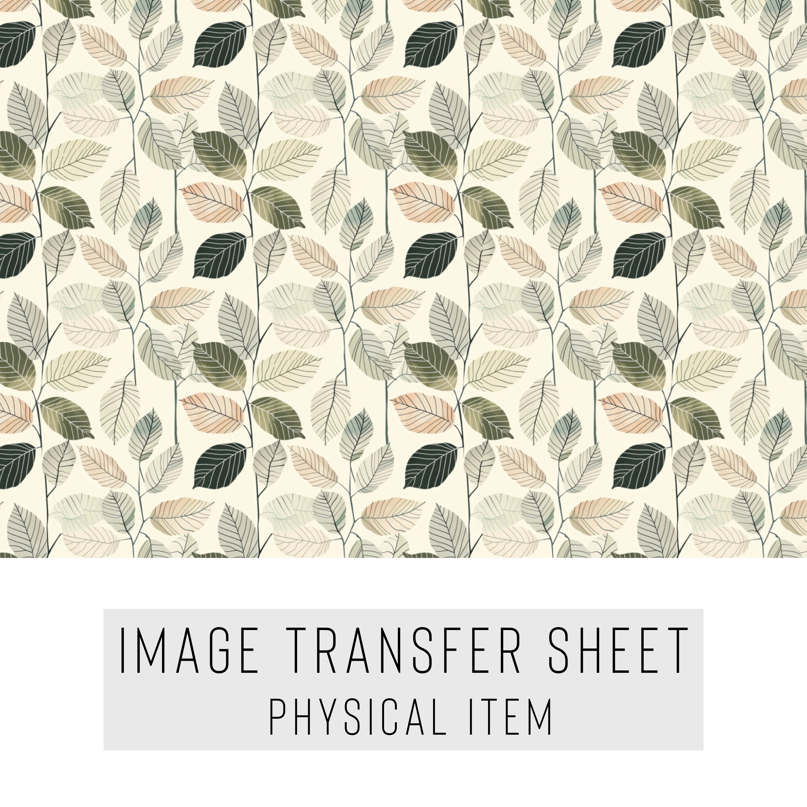 High quality water-soluble transfer paper applied on polymer clay, vibrant detailed pattern