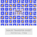 Papier transfert pour pâte polymère – Feuille hydrosoluble TP-455