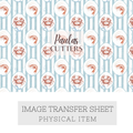 Papier transfert pour pâte polymère – Feuille hydrosoluble TP-455