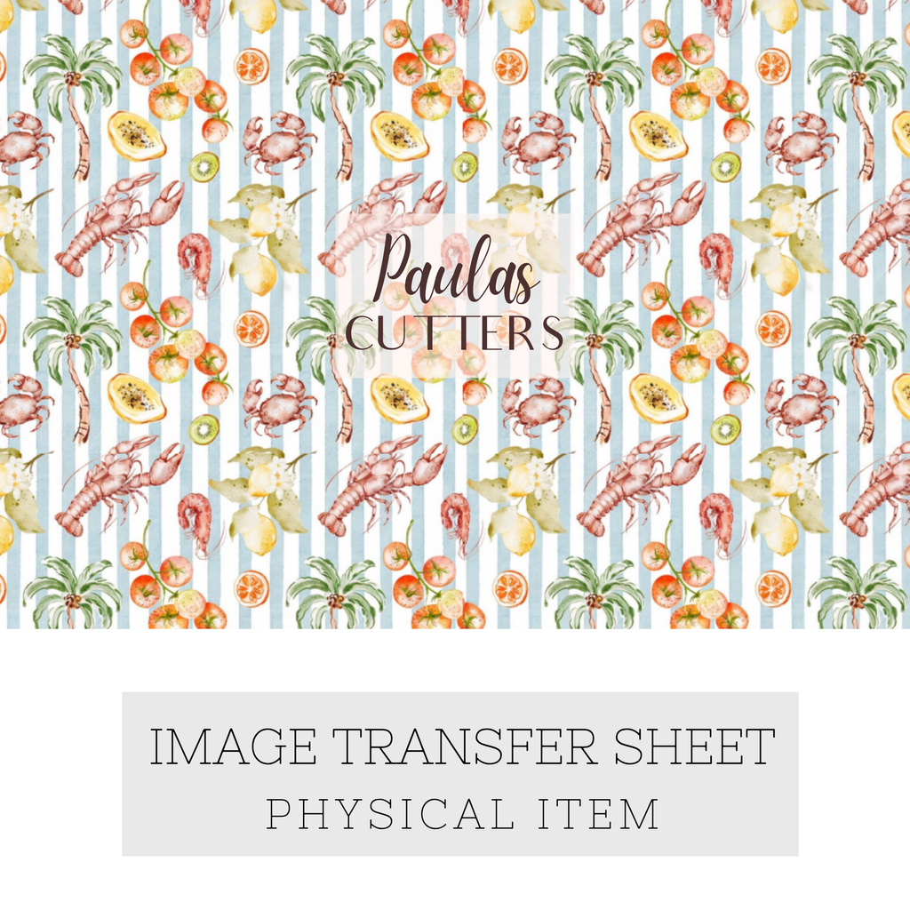 Papier transfert pour pâte polymère – Feuille hydrosoluble TP-455