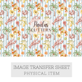Papier transfert pour pâte polymère – Feuille hydrosoluble TP-455