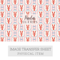 Papier transfert pour pâte polymère – Feuille hydrosoluble TP-455