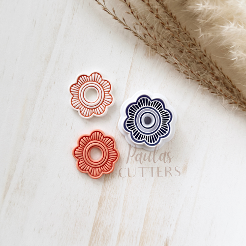High quality polymer clay cutter creating clean sharp cuts for earrings and jewelry making
