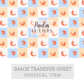 Papier transfert pour pâte polymère – Feuille hydrosoluble TP-455