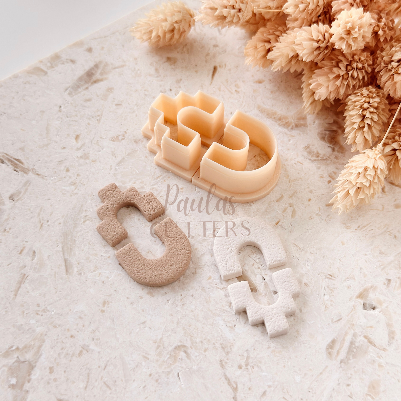 Polymer Clay Cutter, Arch Abstract Shape, Modern Earring Cutter Tool, Clay Cutter for Jewelry, A-16