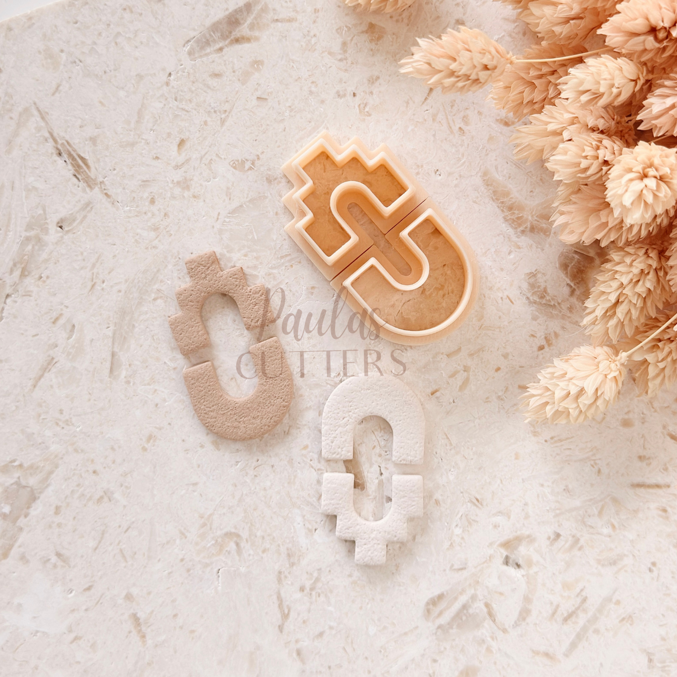 Polymer Clay Cutter, Arch Abstract Shape, Modern Earring Cutter Tool, Clay Cutter for Jewelry, A-16