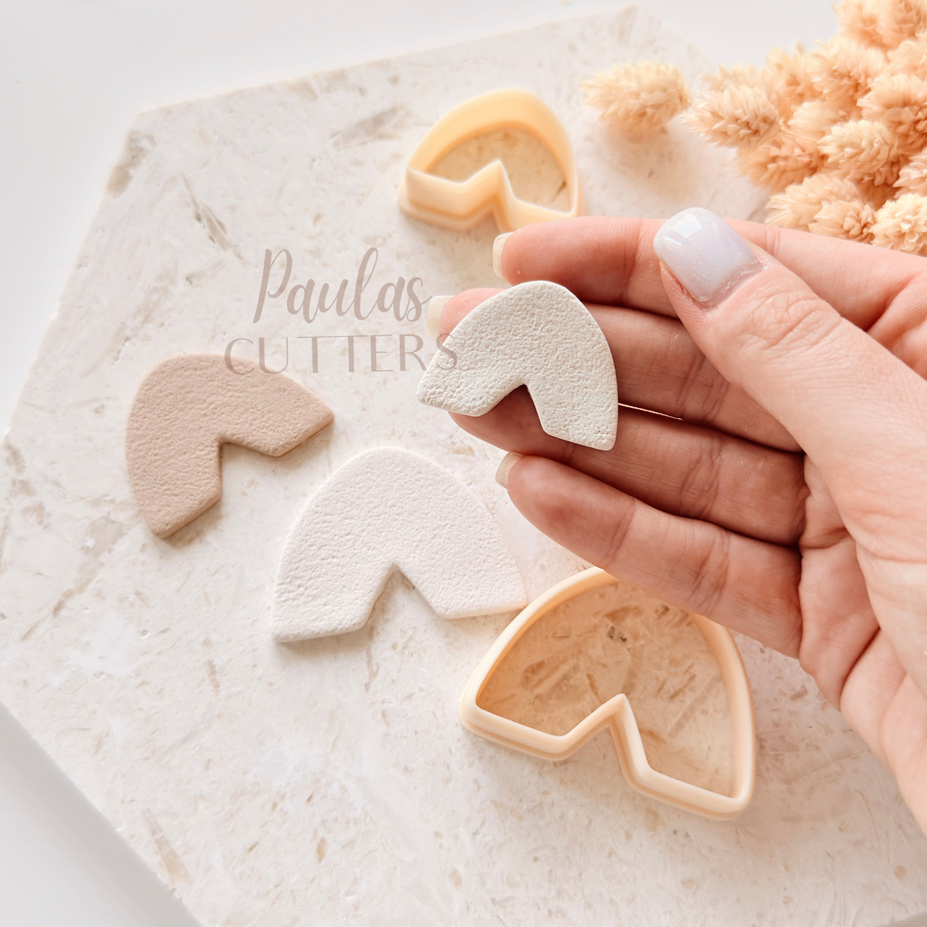 Polymer Clay Cutter, Arch Shapes, Modern Earring Cutter Tool, Clay Cutters for Jewelry Making, B-18