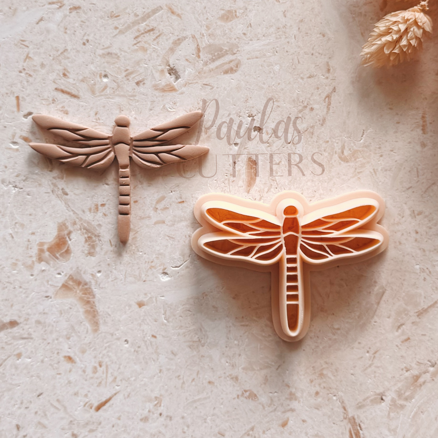 Polymer Clay Cutter, Dragonfly Shapes, Earring Cutter Tool, Clay Cutters for Jewelry Making, M-17