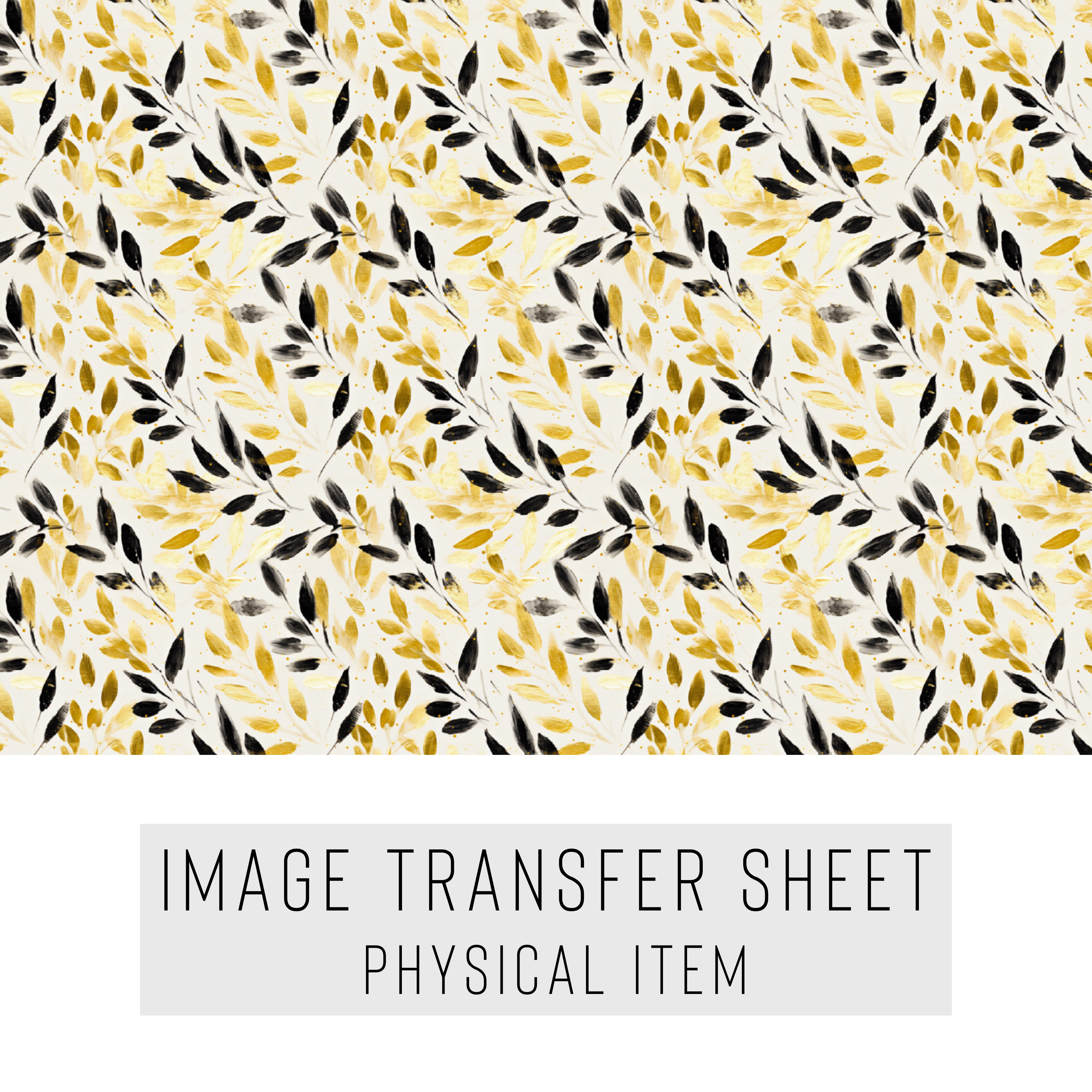 High quality water-soluble transfer paper applied on polymer clay, vibrant detailed pattern