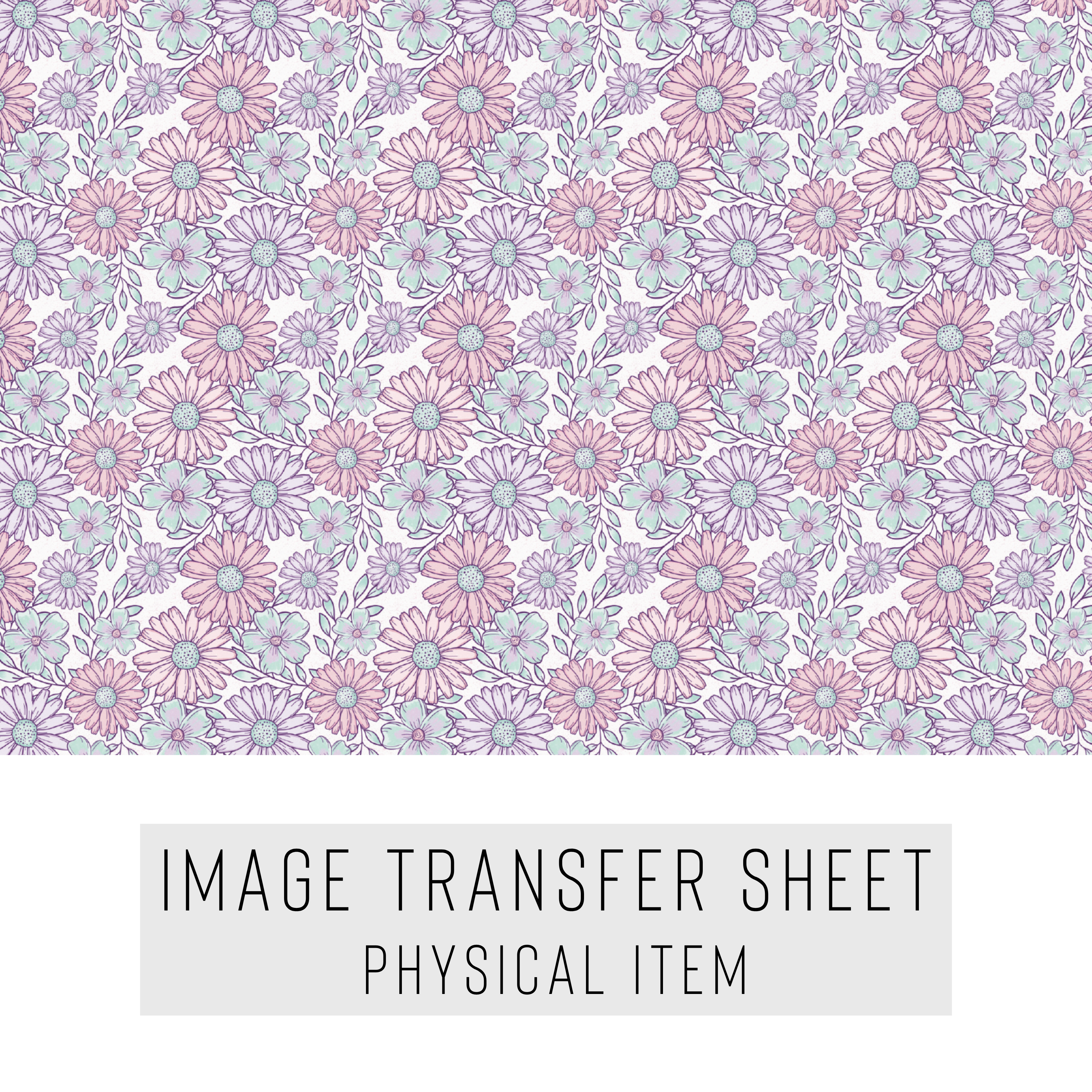 High quality water-soluble transfer paper applied on polymer clay, vibrant detailed pattern