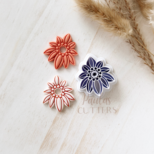 High quality polymer clay cutter creating clean sharp cuts for earrings and jewelry making