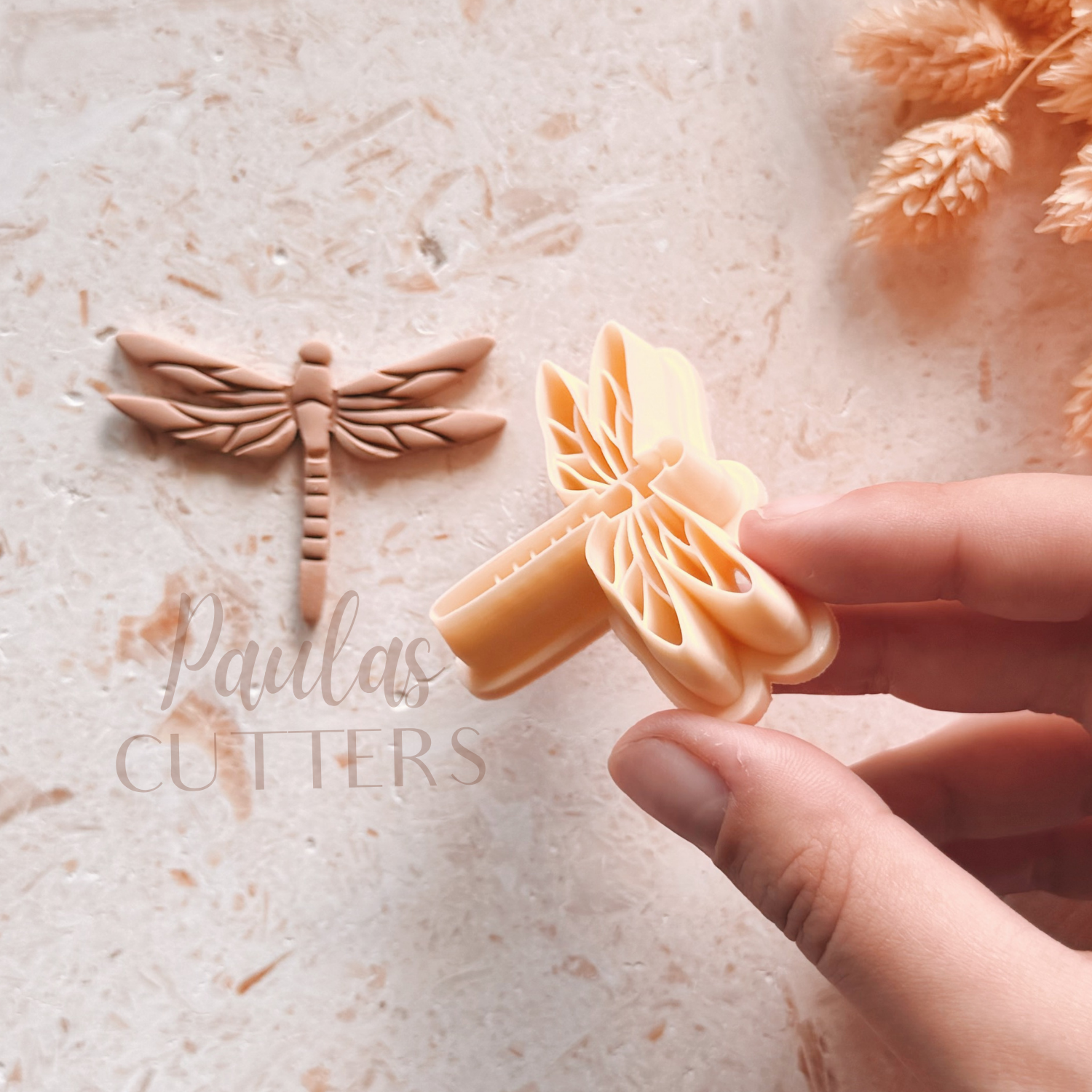 Polymer Clay Cutter, Dragonfly Shapes, Earring Cutter Tool, Clay Cutters for Jewelry Making, M-17
