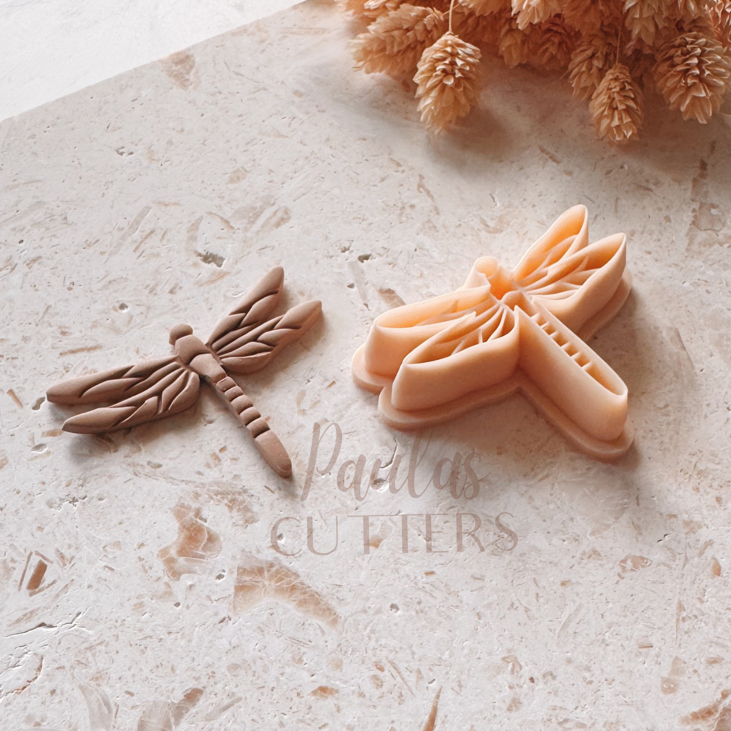 Polymer Clay Cutter, Dragonfly Shapes, Earring Cutter Tool, Clay Cutters for Jewelry Making, M-17