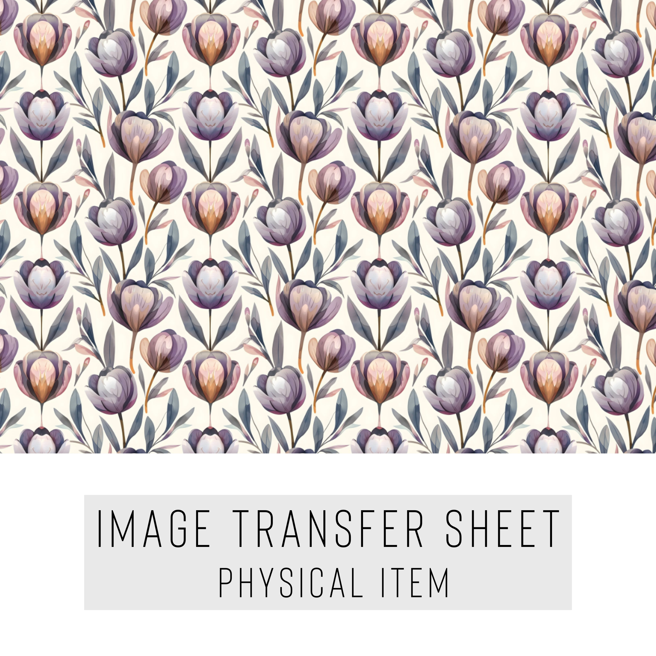 High quality water-soluble transfer paper applied on polymer clay, vibrant detailed pattern