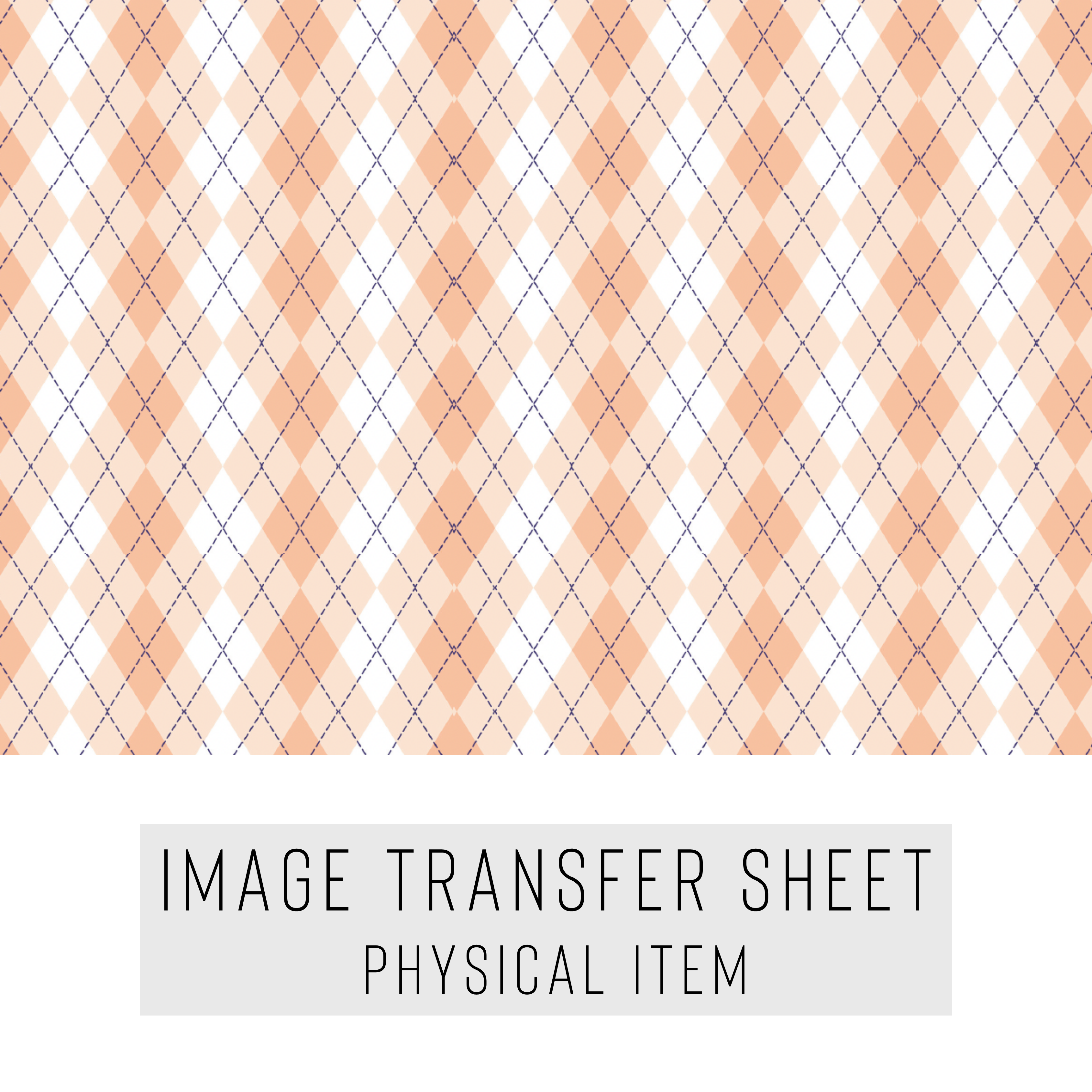 High quality water-soluble transfer paper applied on polymer clay, vibrant detailed pattern