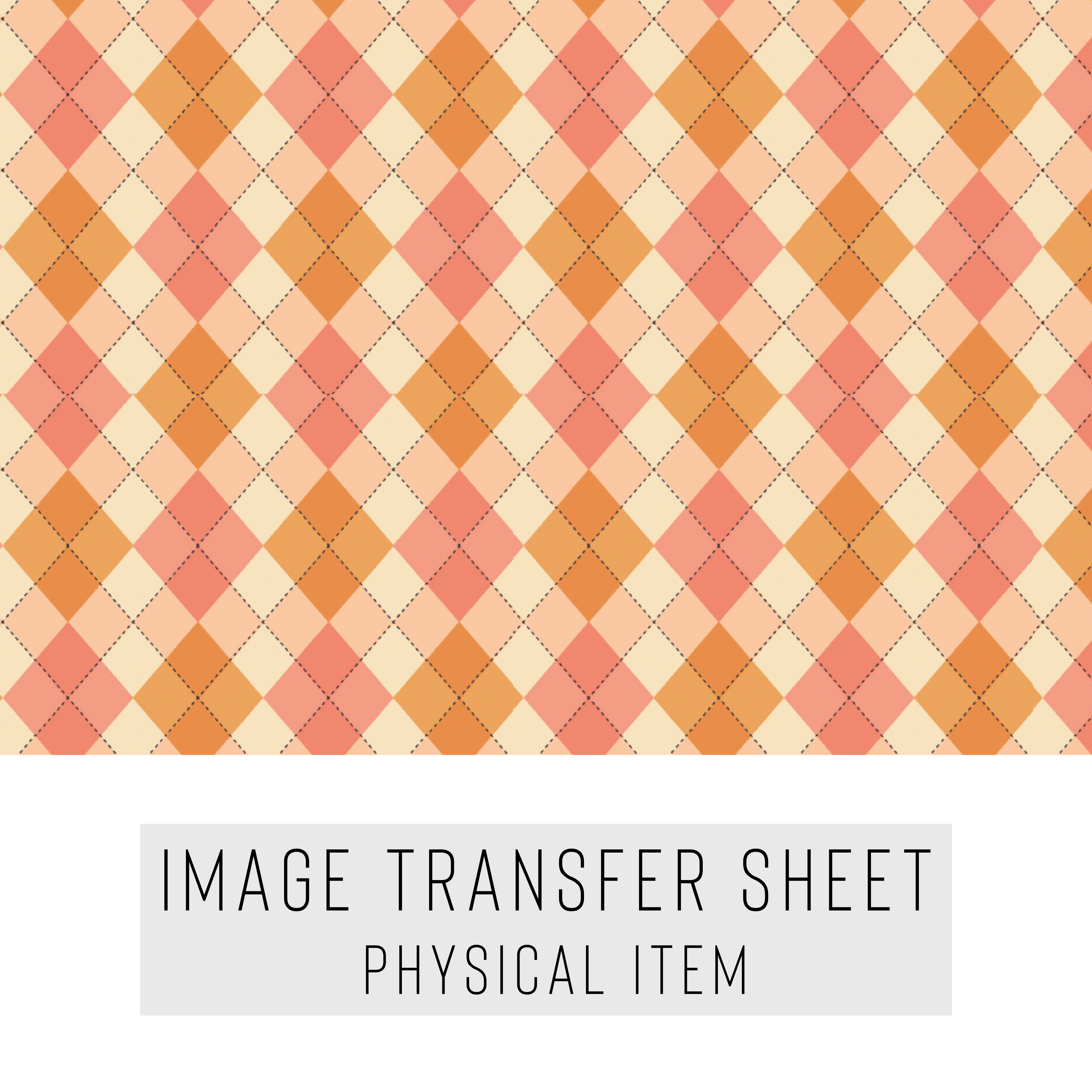 High quality water-soluble transfer paper applied on polymer clay, vibrant detailed pattern