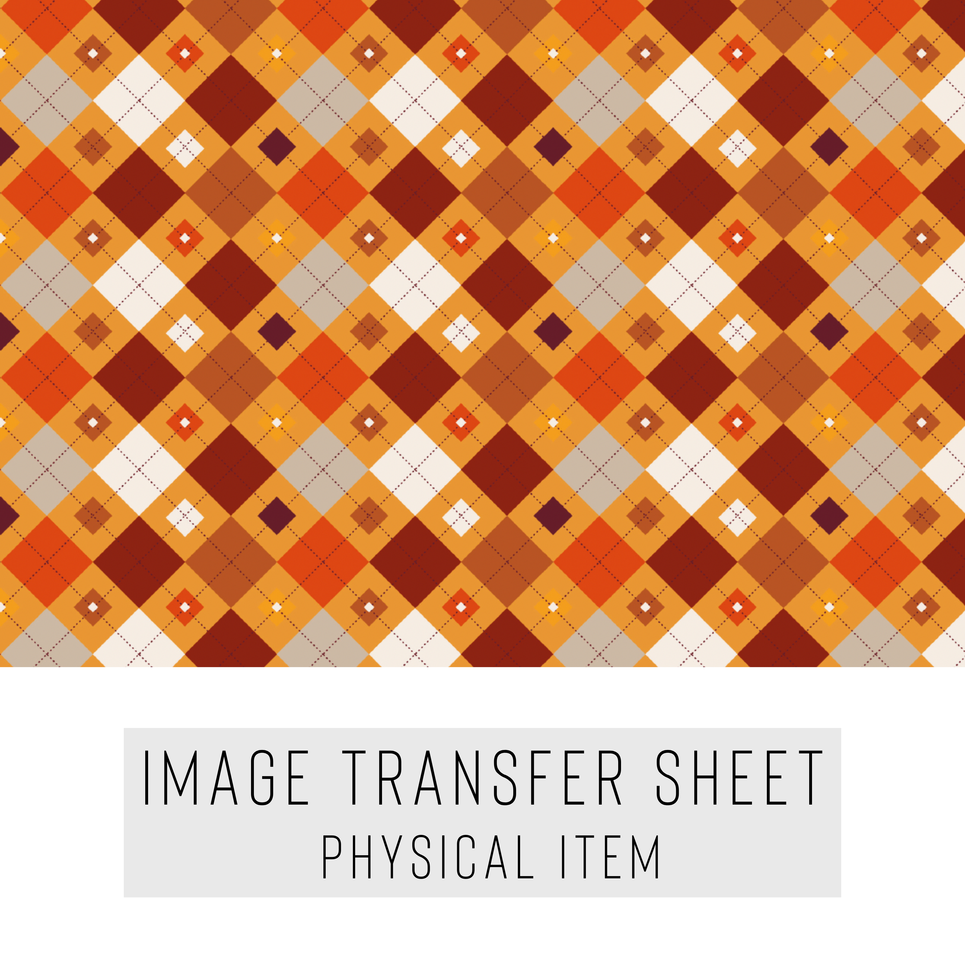 High quality water-soluble transfer paper applied on polymer clay, vibrant detailed pattern