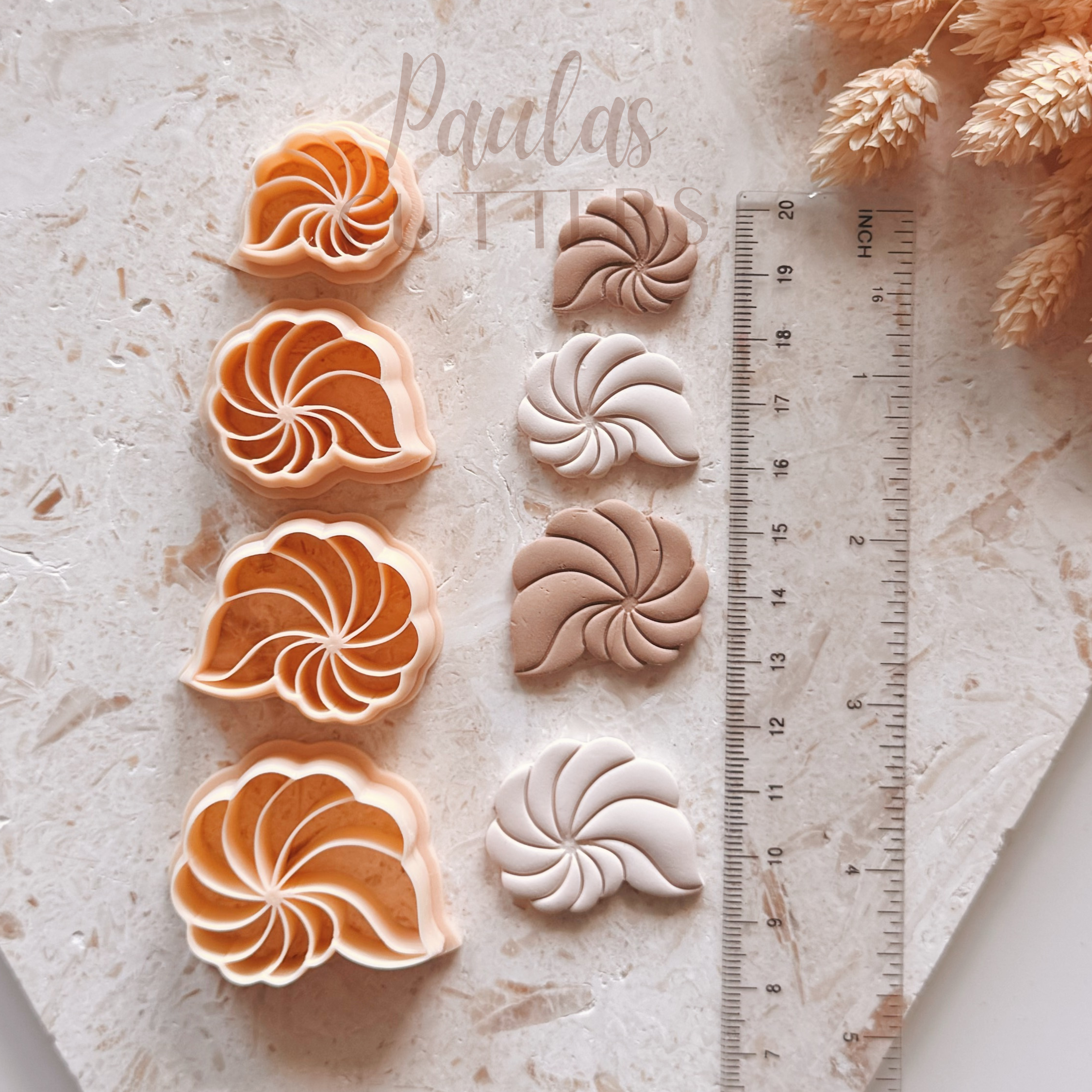 Emporte-pièce en pâte polymère – Forme de base – Outil pour boucles d'oreilles G-17