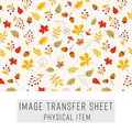High quality water-soluble transfer paper applied on polymer clay, vibrant detailed pattern