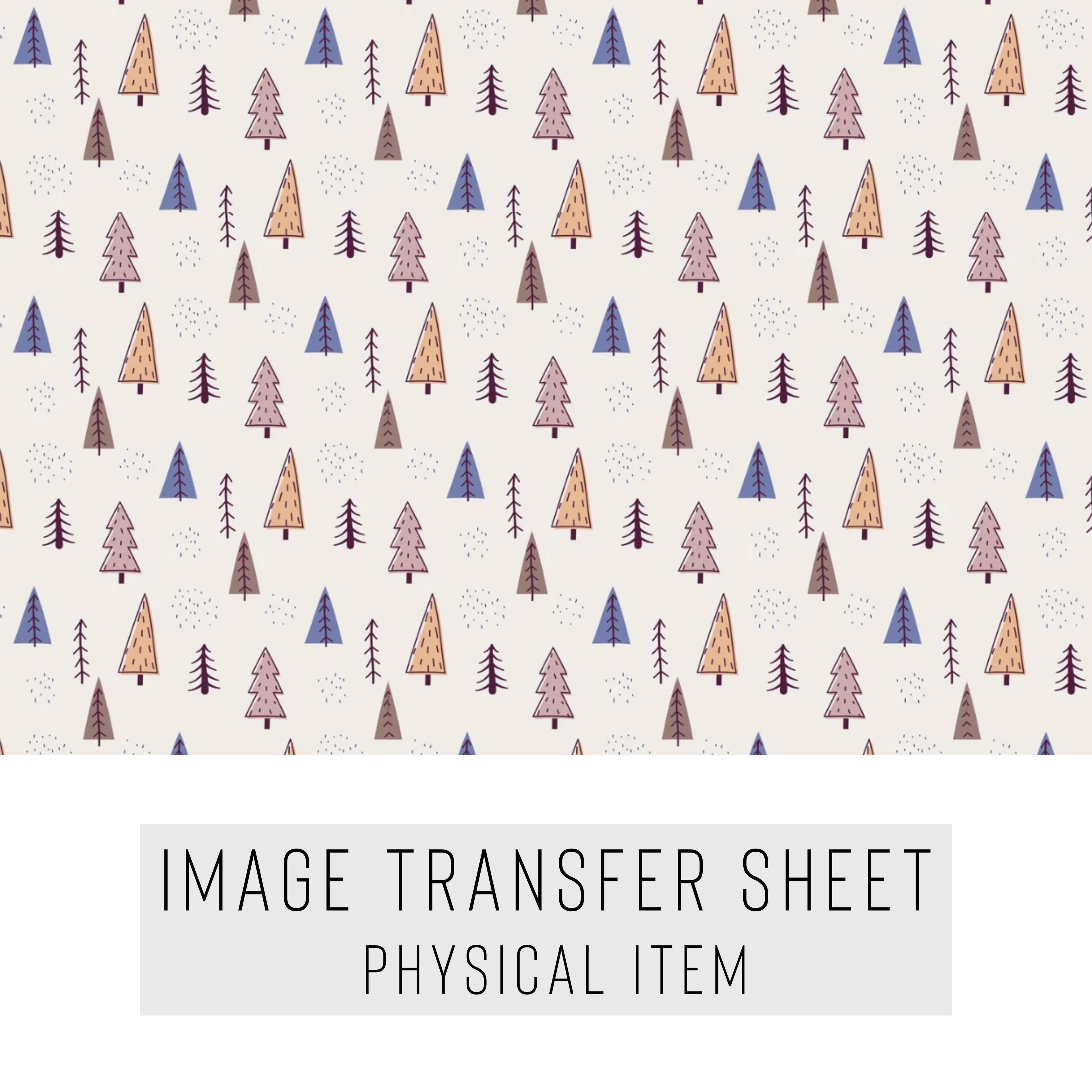 High quality water-soluble transfer paper applied on polymer clay, vibrant detailed pattern