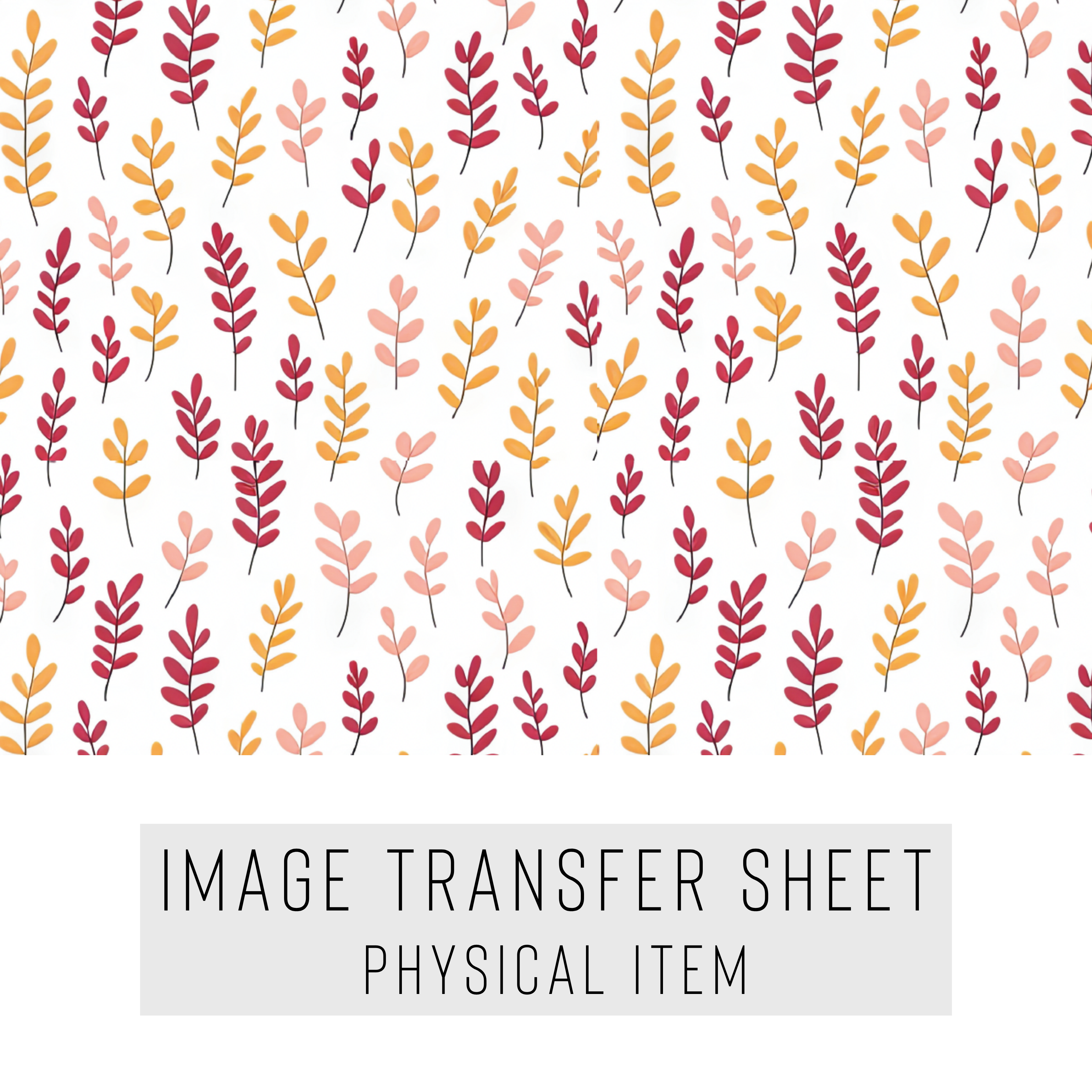 High quality water-soluble transfer paper applied on polymer clay, vibrant detailed pattern