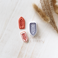 High quality polymer clay cutter creating clean sharp cuts for earrings and jewelry making
