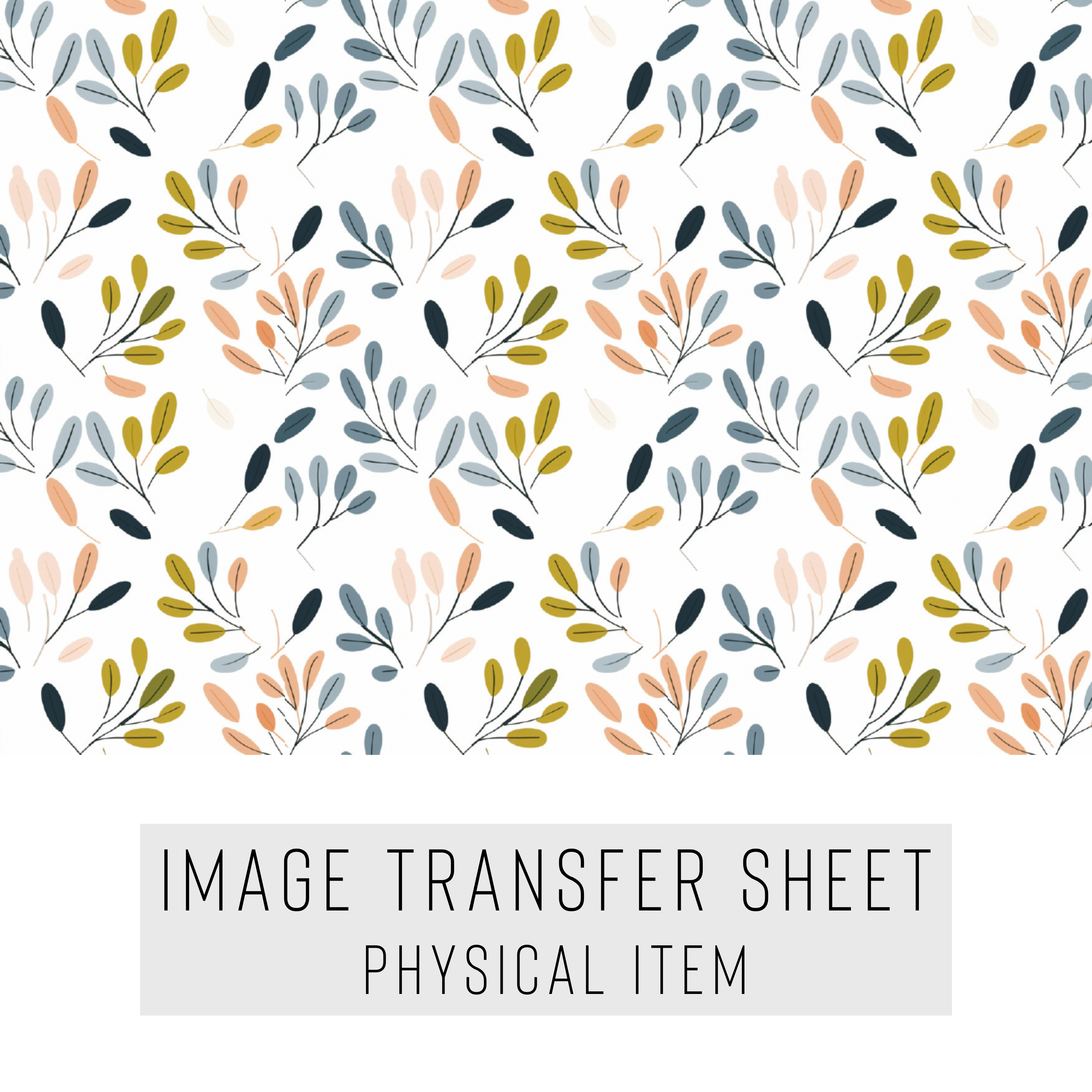High quality water-soluble transfer paper applied on polymer clay, vibrant detailed pattern