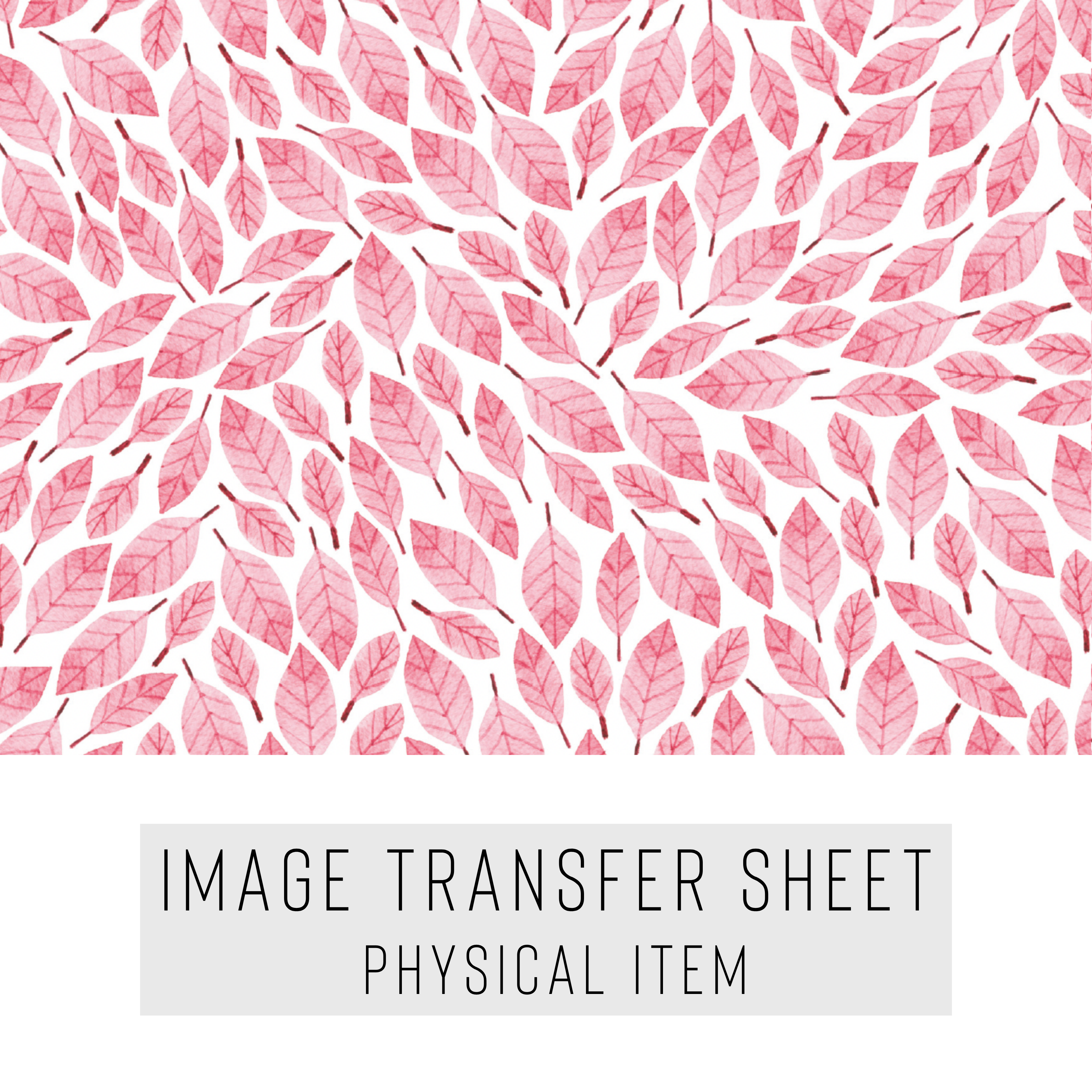 High quality water-soluble transfer paper applied on polymer clay, vibrant detailed pattern