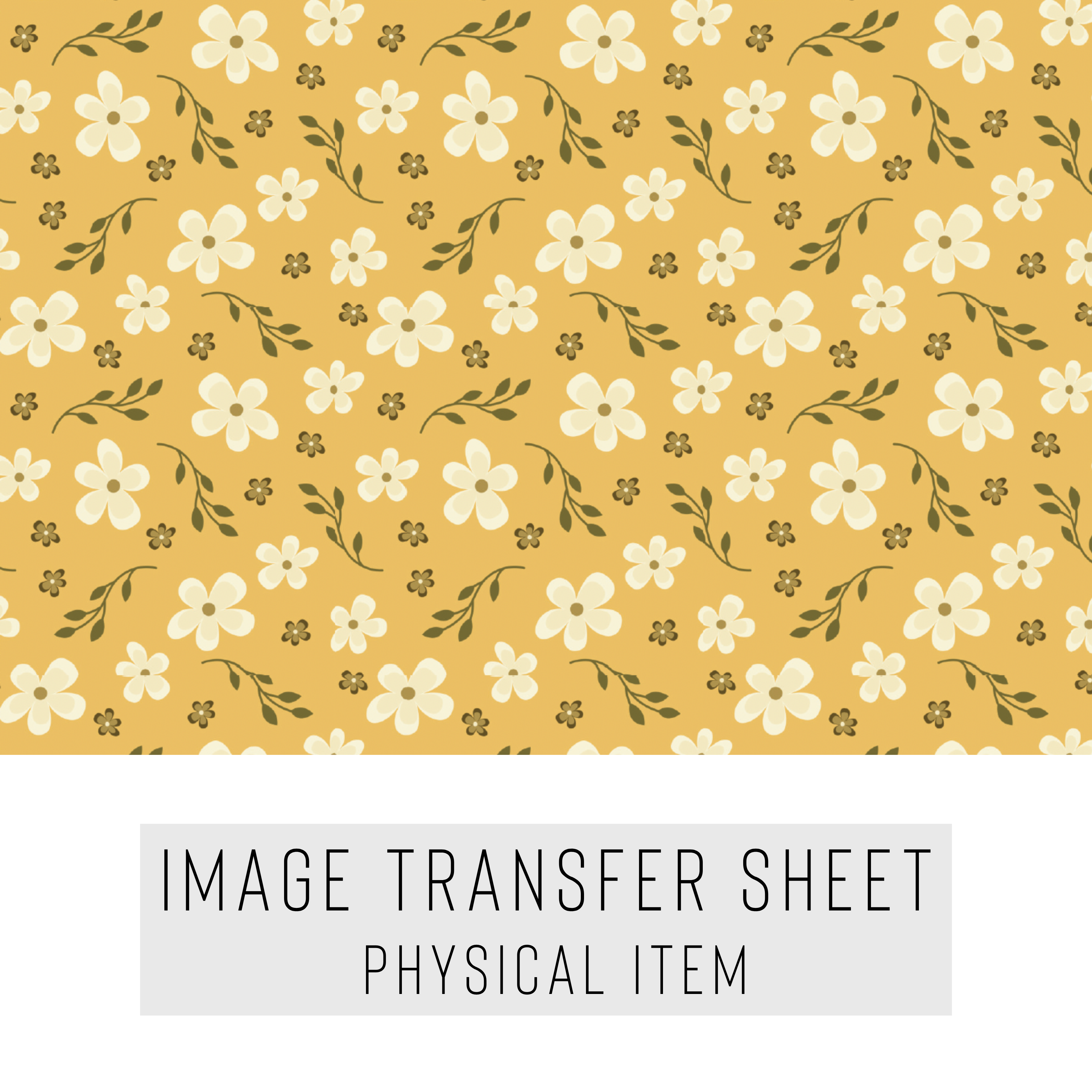 High quality water-soluble transfer paper applied on polymer clay, vibrant detailed pattern