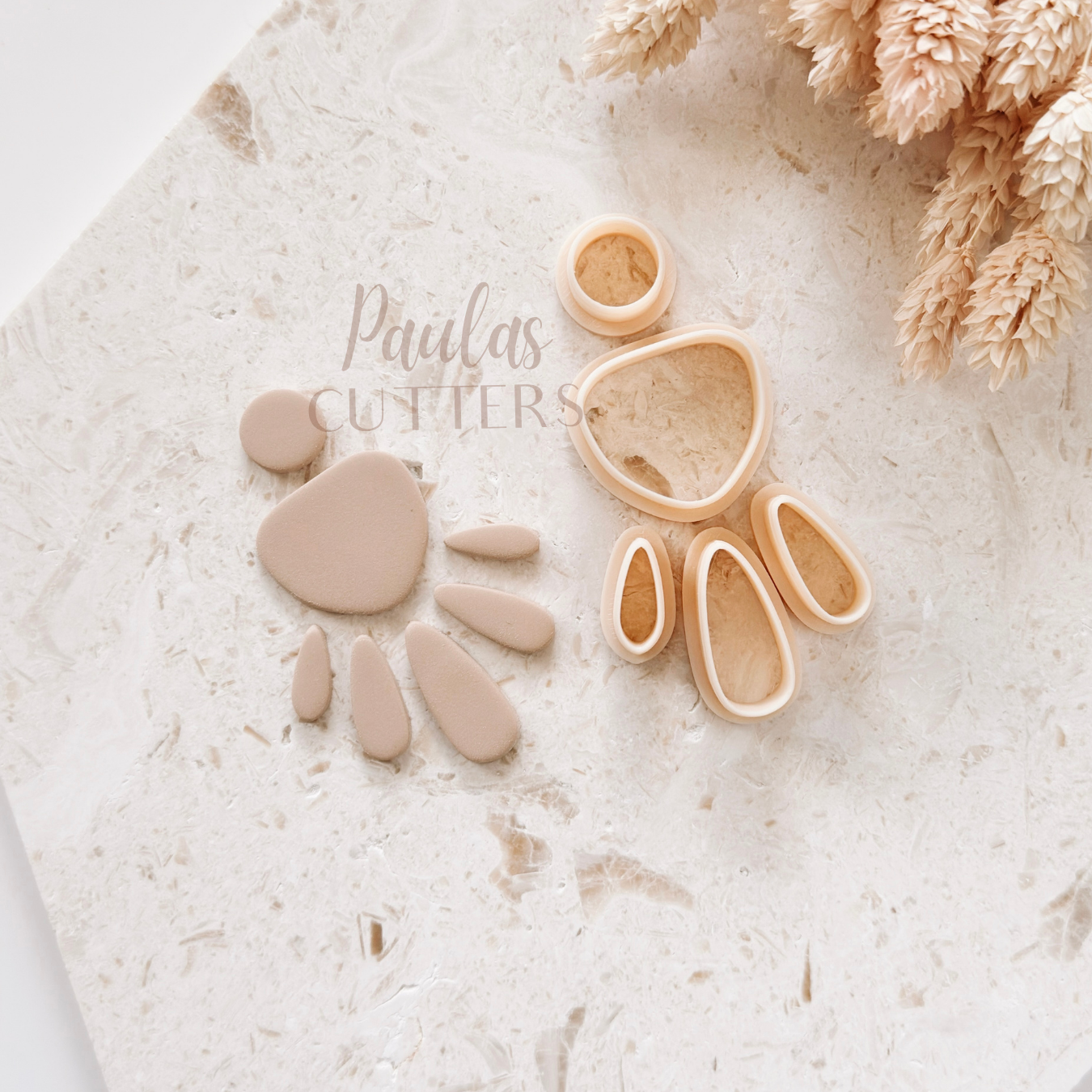 Polymer Clay Cutter, Rainbow Shapes, Cute Earring Cutter Tool, Clay Cutters for Jewelry Making, C-02