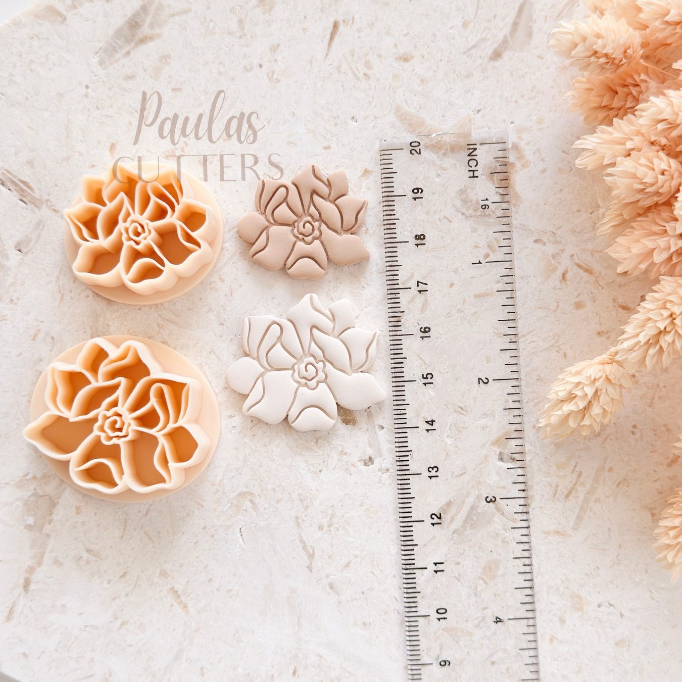 Polymer Clay Cutter, Floral Shapes, Statement Flower Earring Cutter Tool, Clay Cutters for Jewelry, B-11
