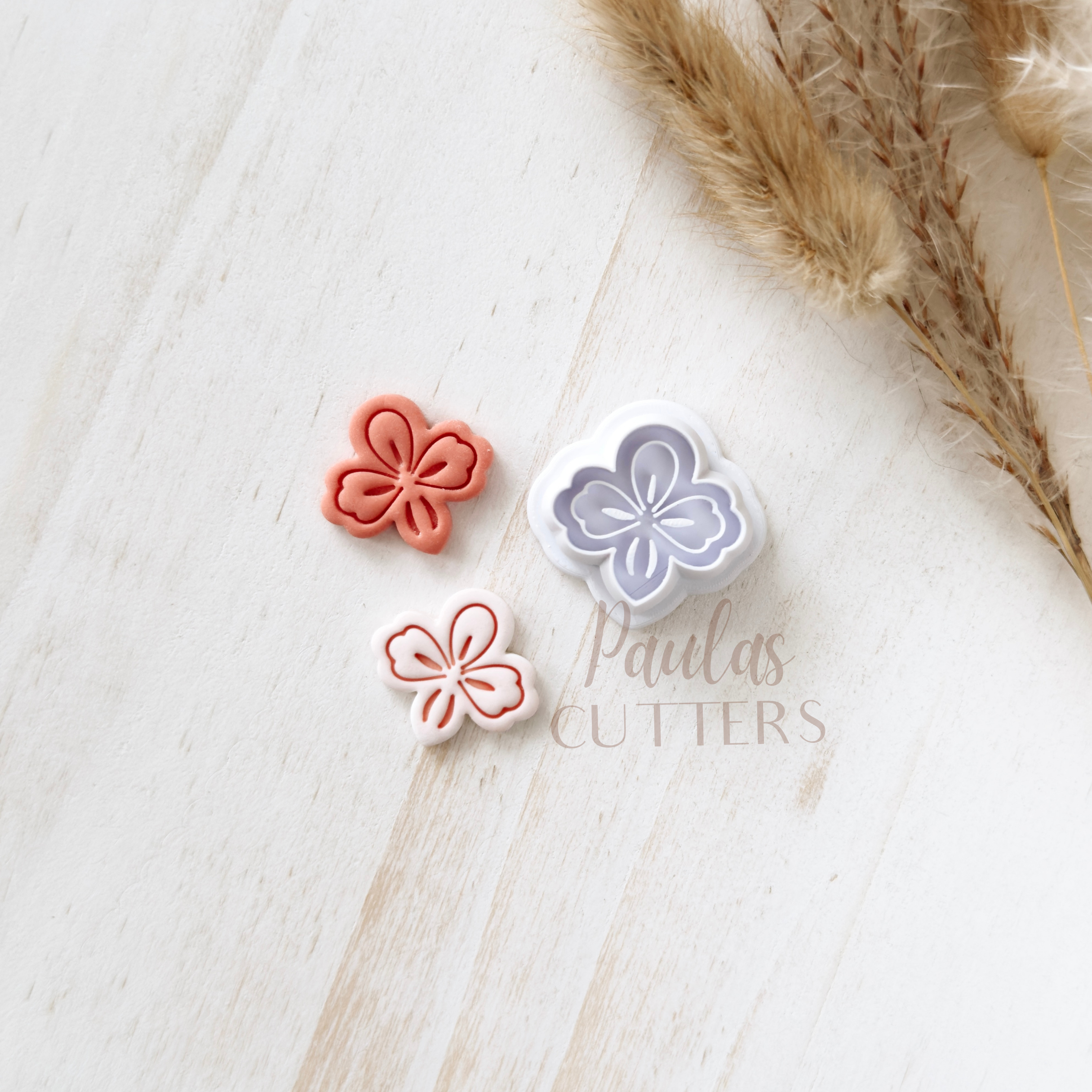High quality polymer clay cutter creating clean sharp cuts for earrings and jewelry making