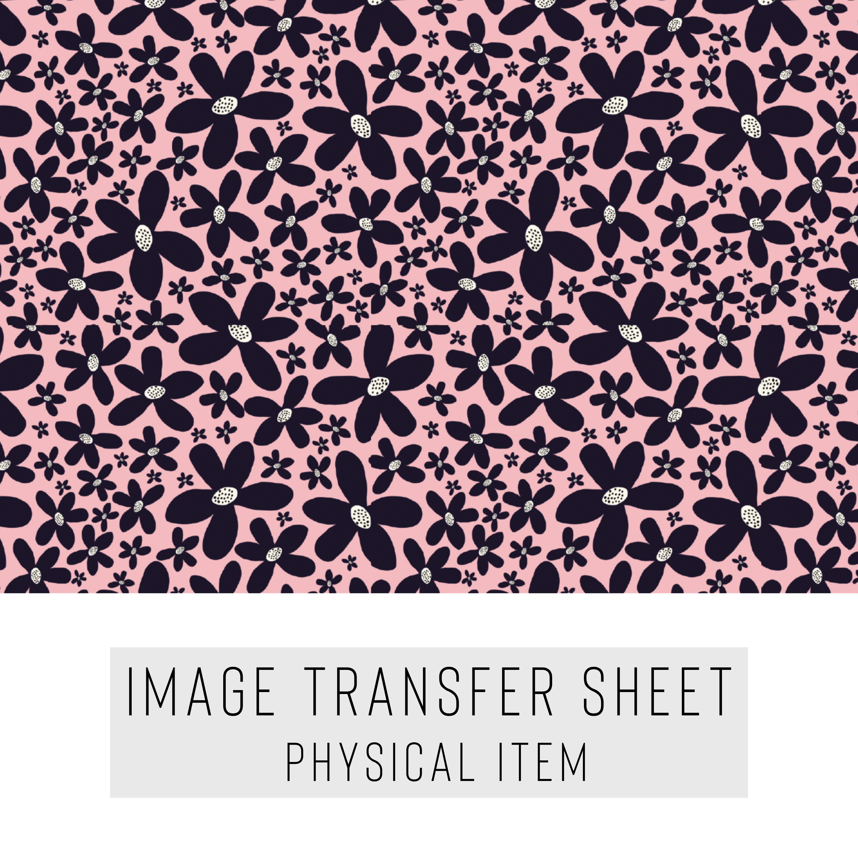 High quality water-soluble transfer paper applied on polymer clay, vibrant detailed pattern