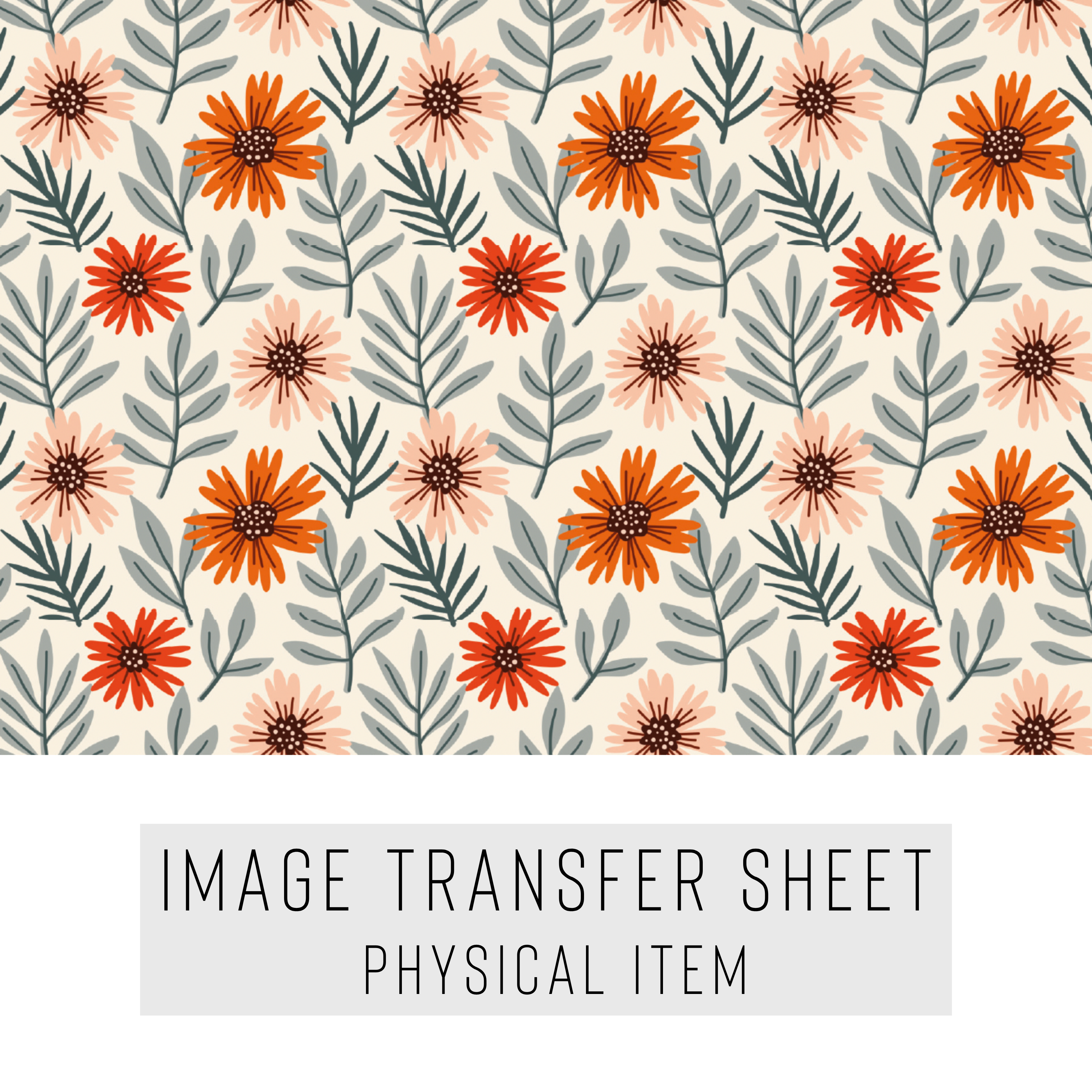 High quality water-soluble transfer paper applied on polymer clay, vibrant detailed pattern