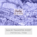 Papier transfert pour pâte polymère – Feuille hydrosoluble TP-455