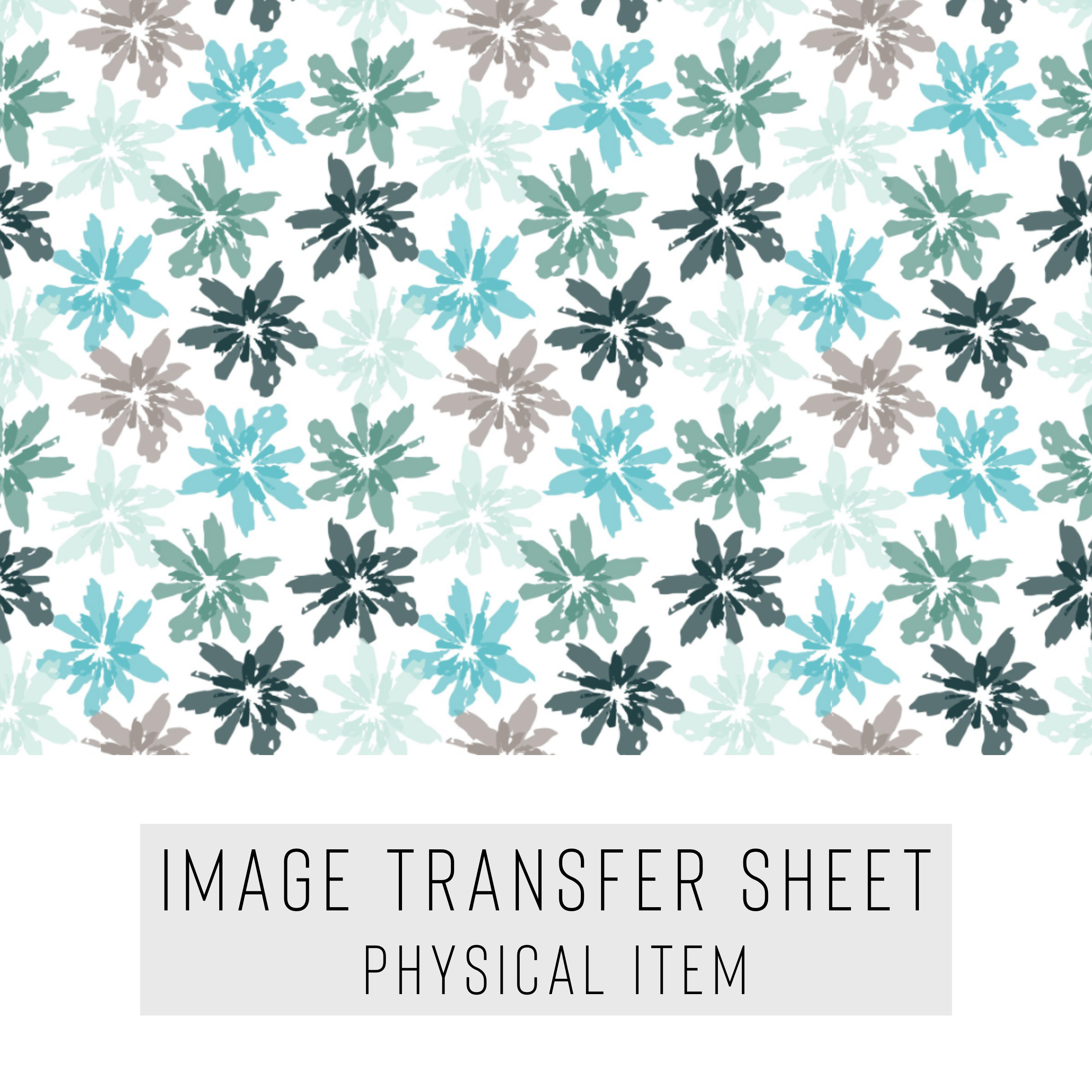 High quality water-soluble transfer paper applied on polymer clay, vibrant detailed pattern