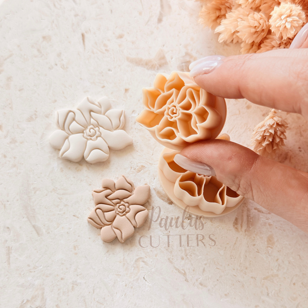 Polymer Clay Cutter, Floral Shapes, Statement Flower Earring Cutter Tool, Clay Cutters for Jewelry, B-11