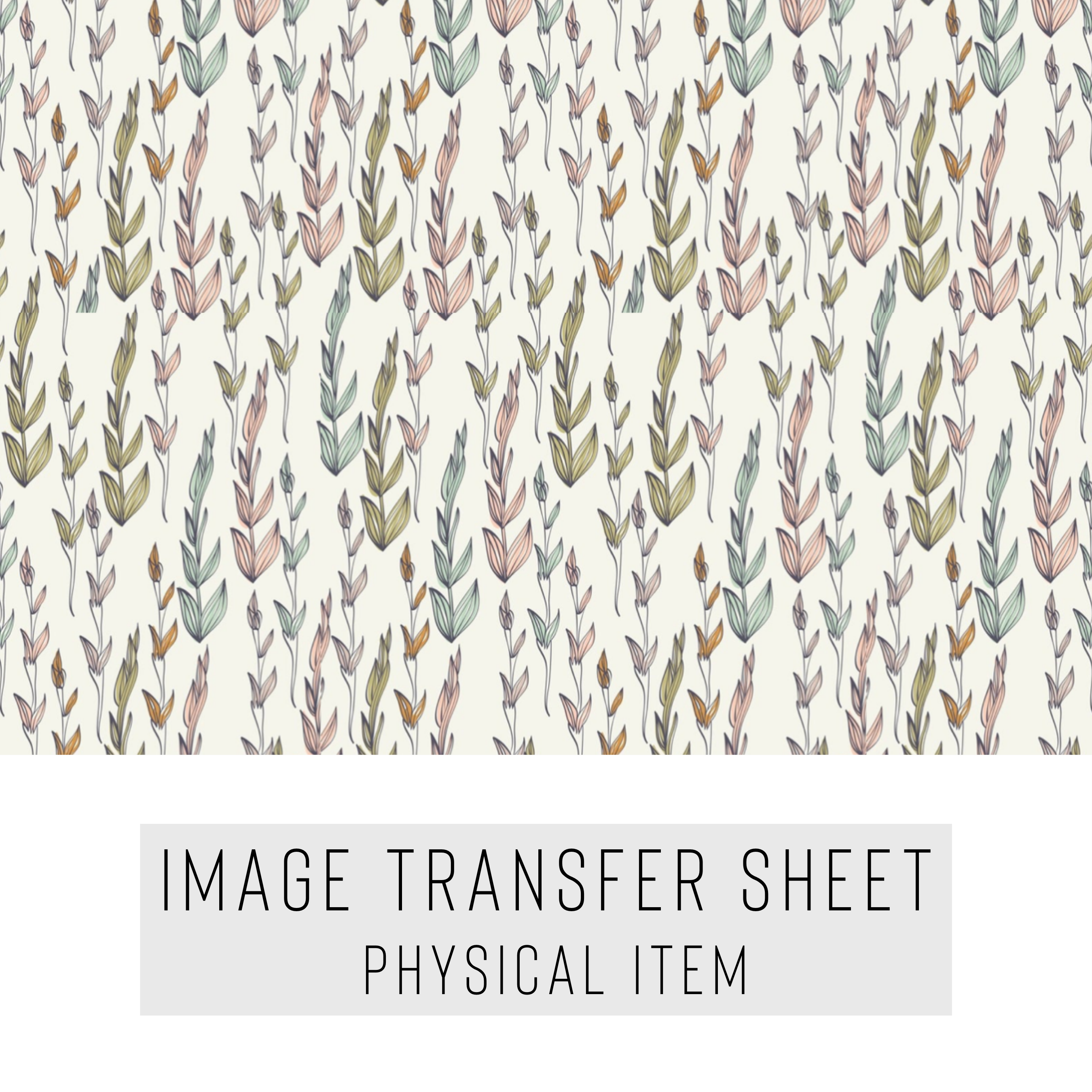 High quality water-soluble transfer paper applied on polymer clay, vibrant detailed pattern