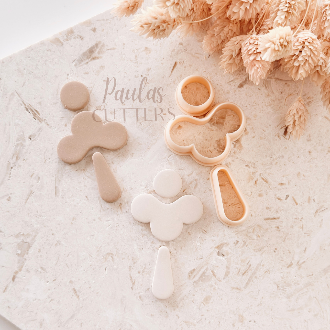 Polymer Clay Cutter, Drop Shapes, Earring Cutter Tool, Clay Cutters for Jewelry Making, C-05