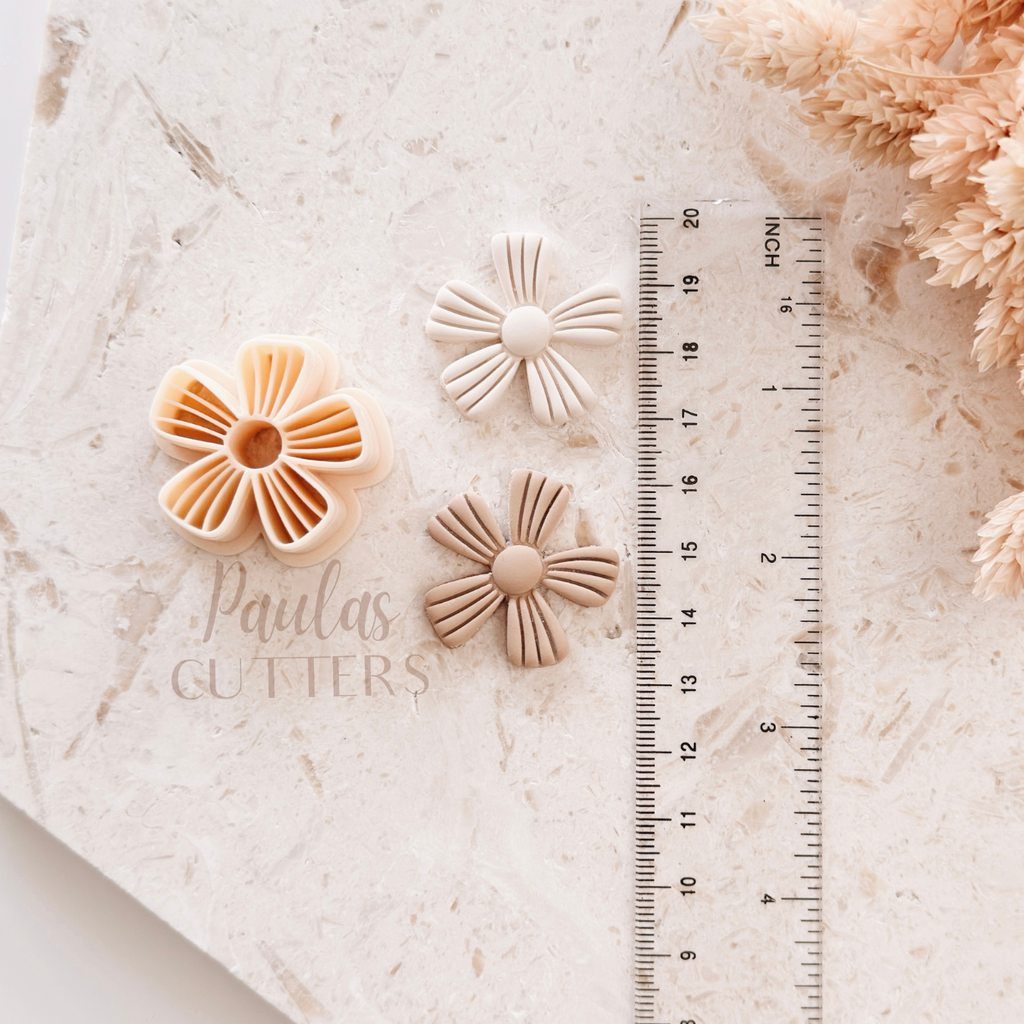 Polymer Clay Cutter, Flower Shapes, Floral Earring Cutter Tool, Clay Cutters for Jewelry Making, D-01