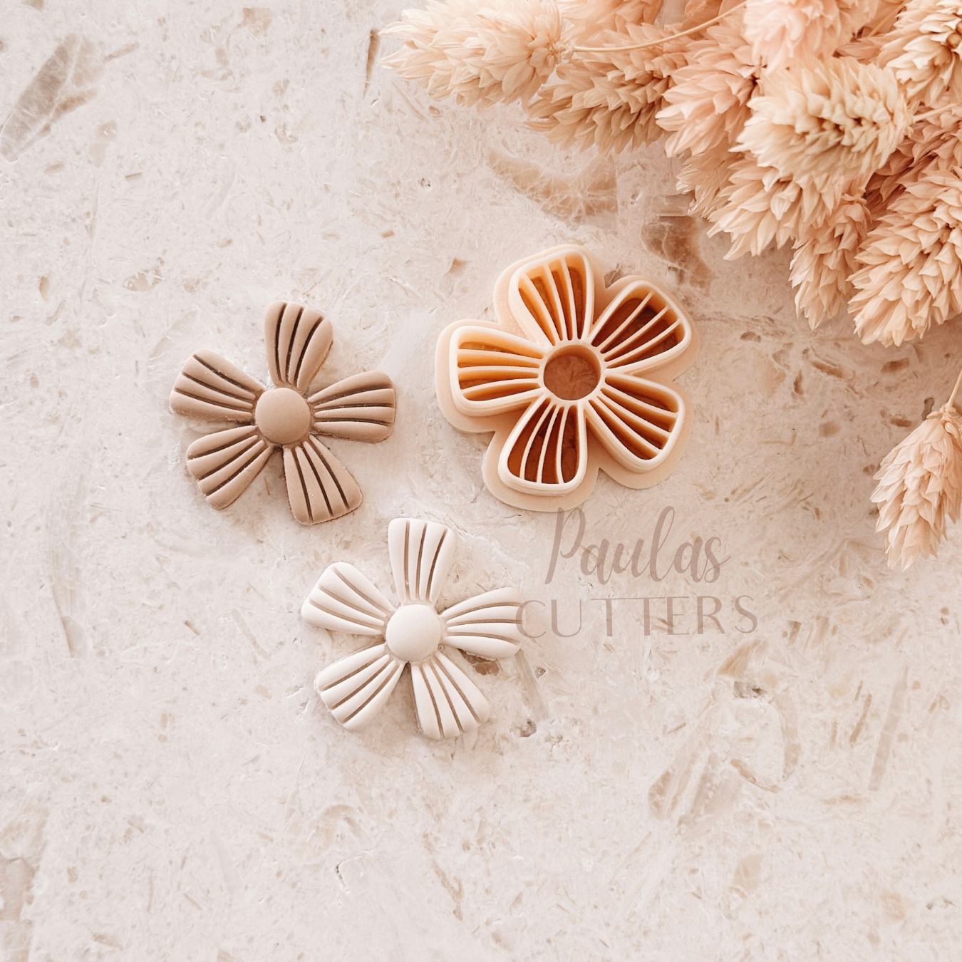 Polymer Clay Cutter, Flower Shapes, Floral Earring Cutter Tool, Clay Cutters for Jewelry Making, D-01