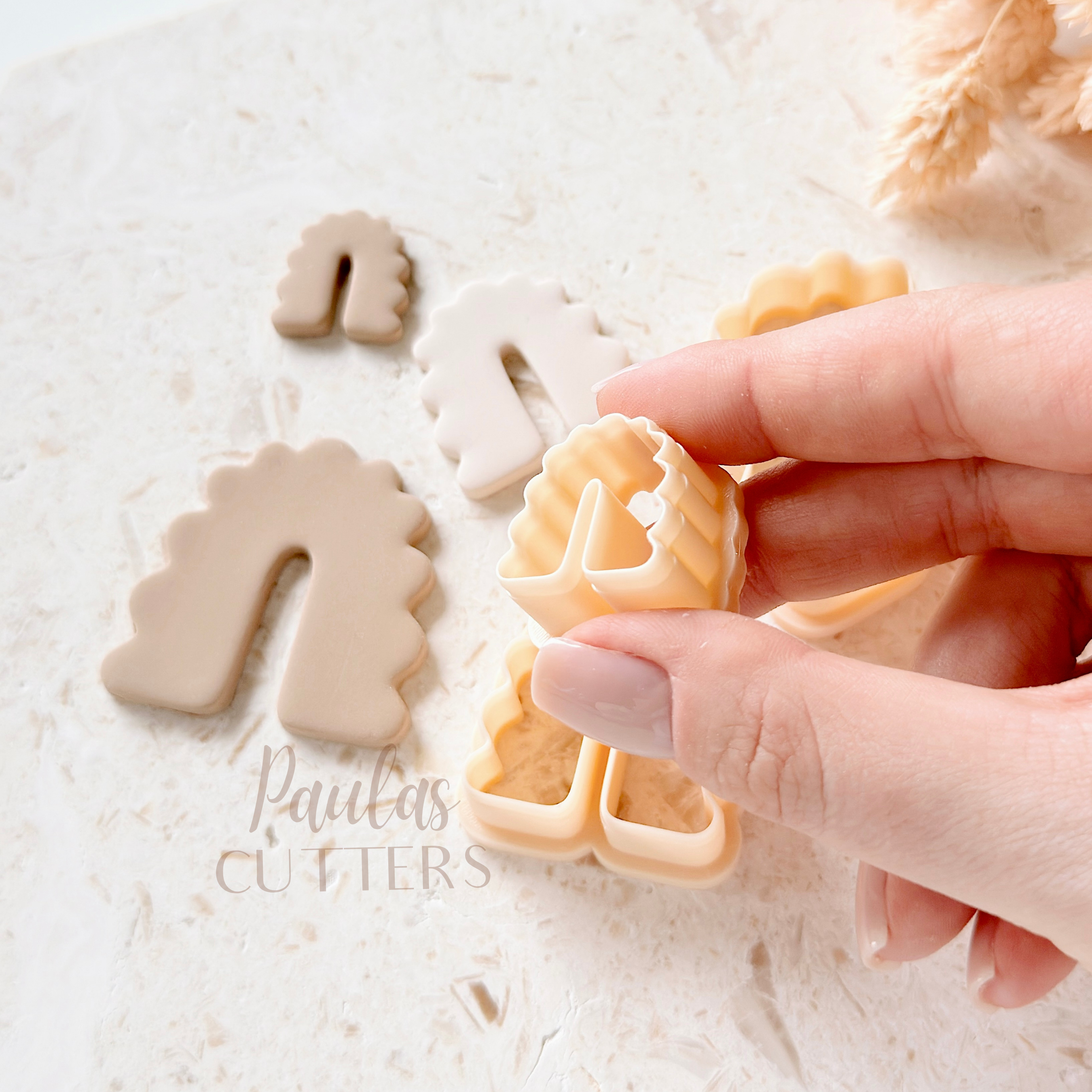 Polymer Clay Cutter, Arch Shapes, Pattern Earring Cutter Tool, Clay Cutters for Jewelry Making, F-01