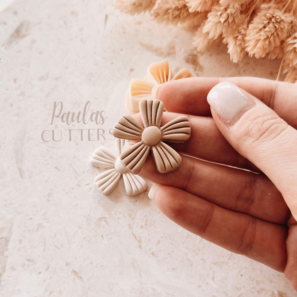 Polymer Clay Cutter, Flower Shapes, Floral Earring Cutter Tool, Clay Cutters for Jewelry Making, D-01