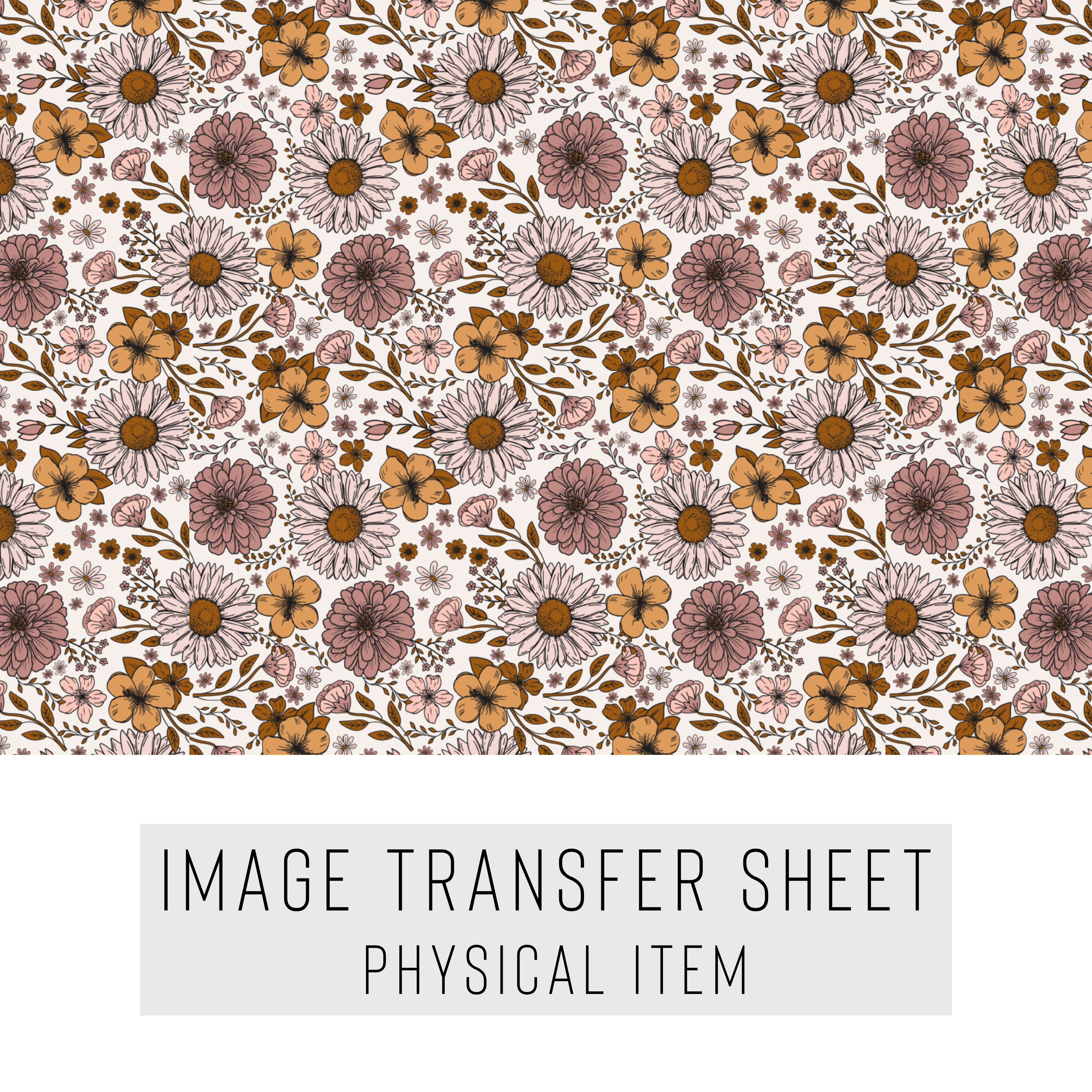 High quality water-soluble transfer paper applied on polymer clay, vibrant detailed pattern
