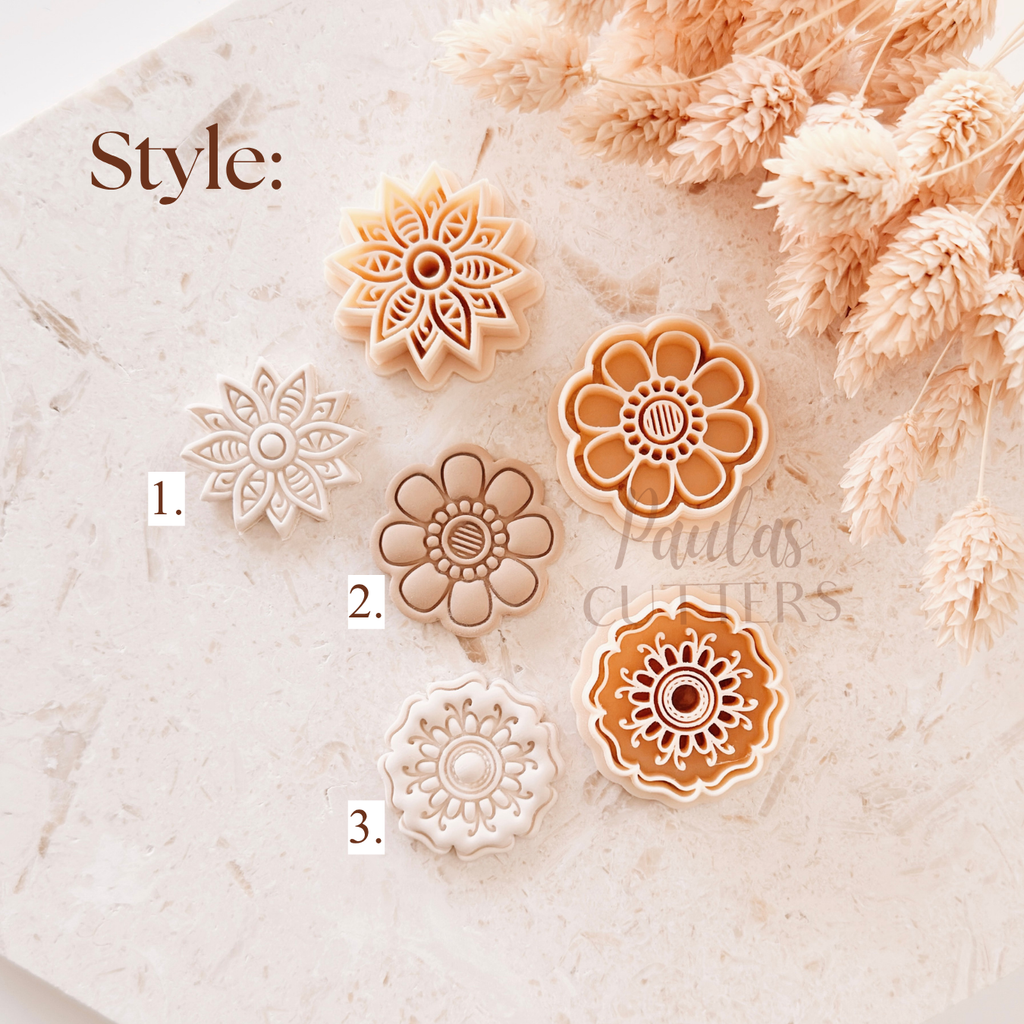 Emporte-pièce pour pâte polymère – Forme basique – Outil pour boucles d'oreilles C-27