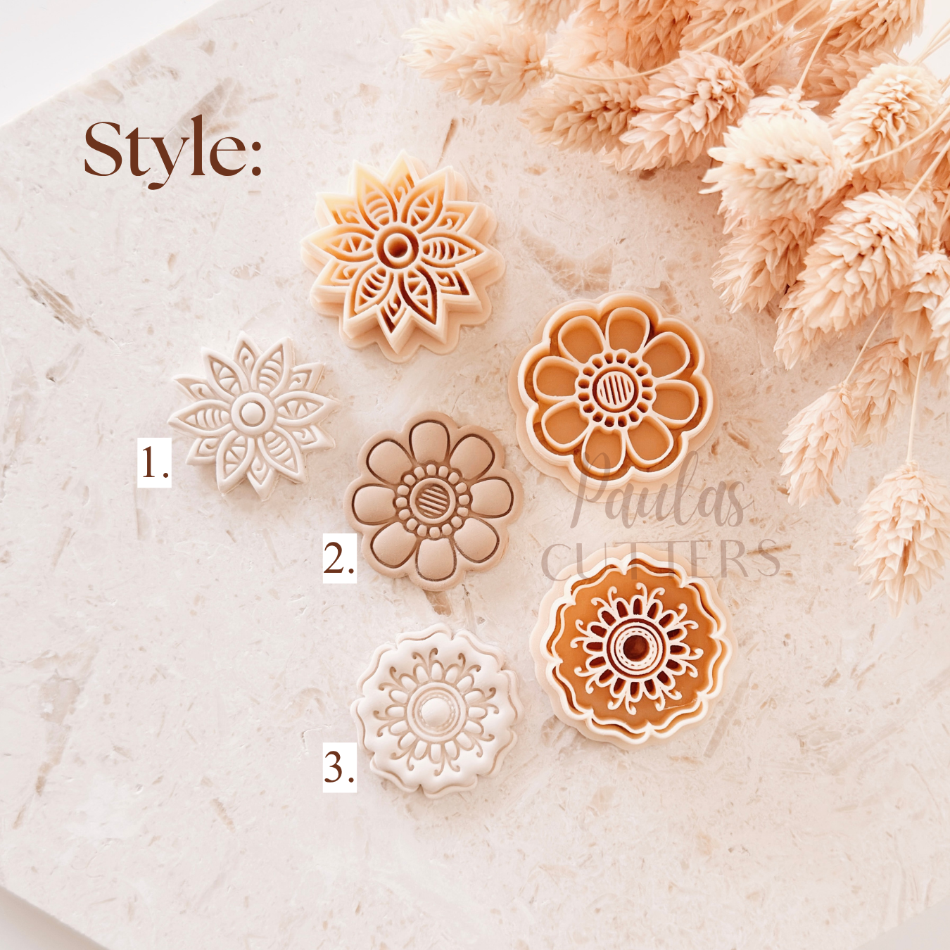 Emporte-pièce pour pâte polymère – Forme basique – Outil pour boucles d'oreilles C-27