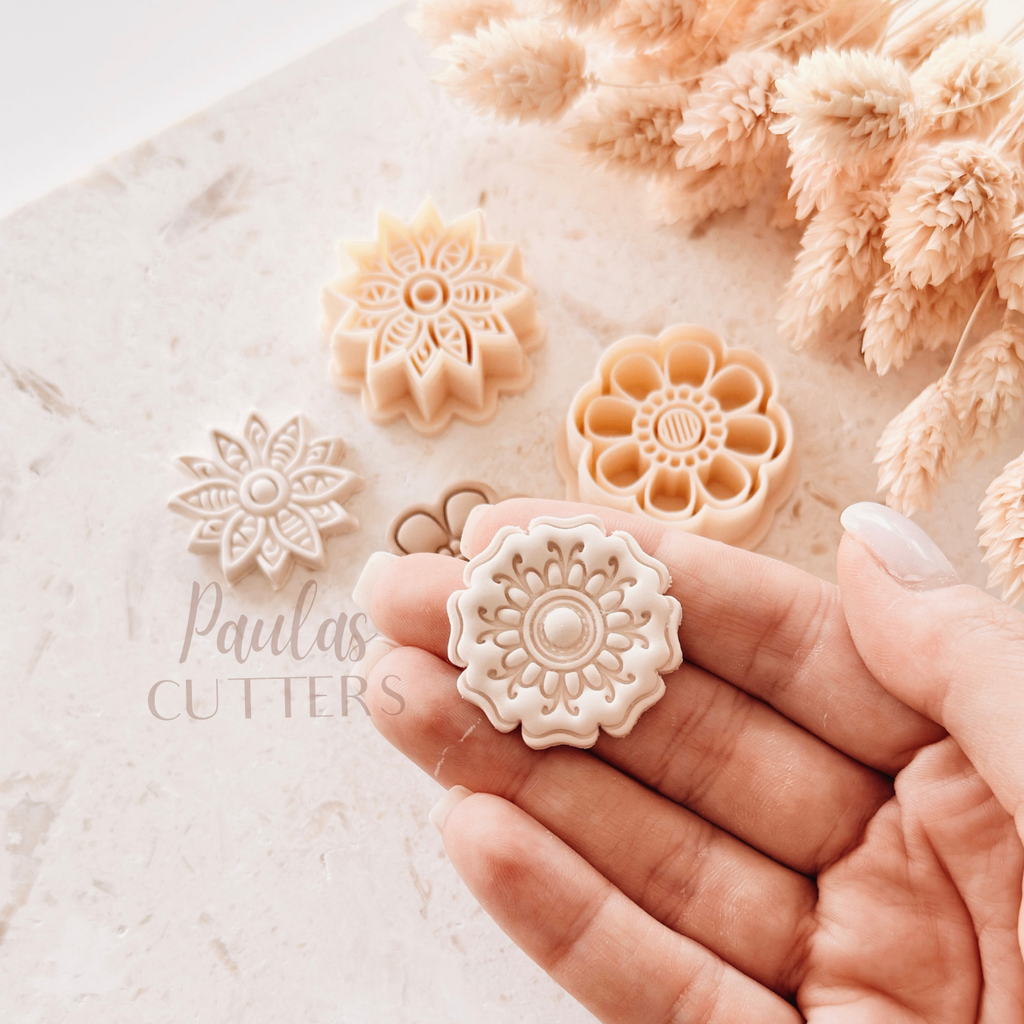 Emporte-pièce pour pâte polymère – Forme basique – Outil pour boucles d'oreilles C-27