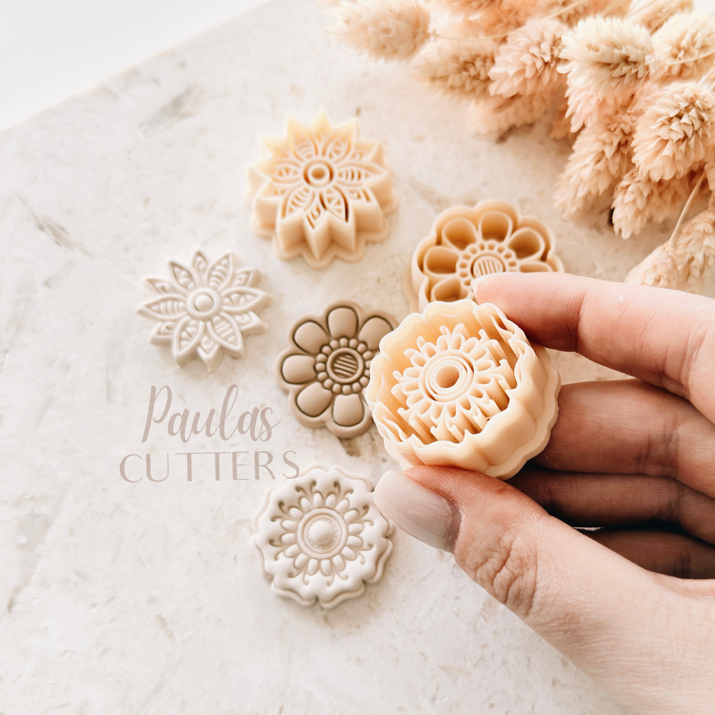 Emporte-pièce pour pâte polymère – Forme basique – Outil pour boucles d'oreilles C-27